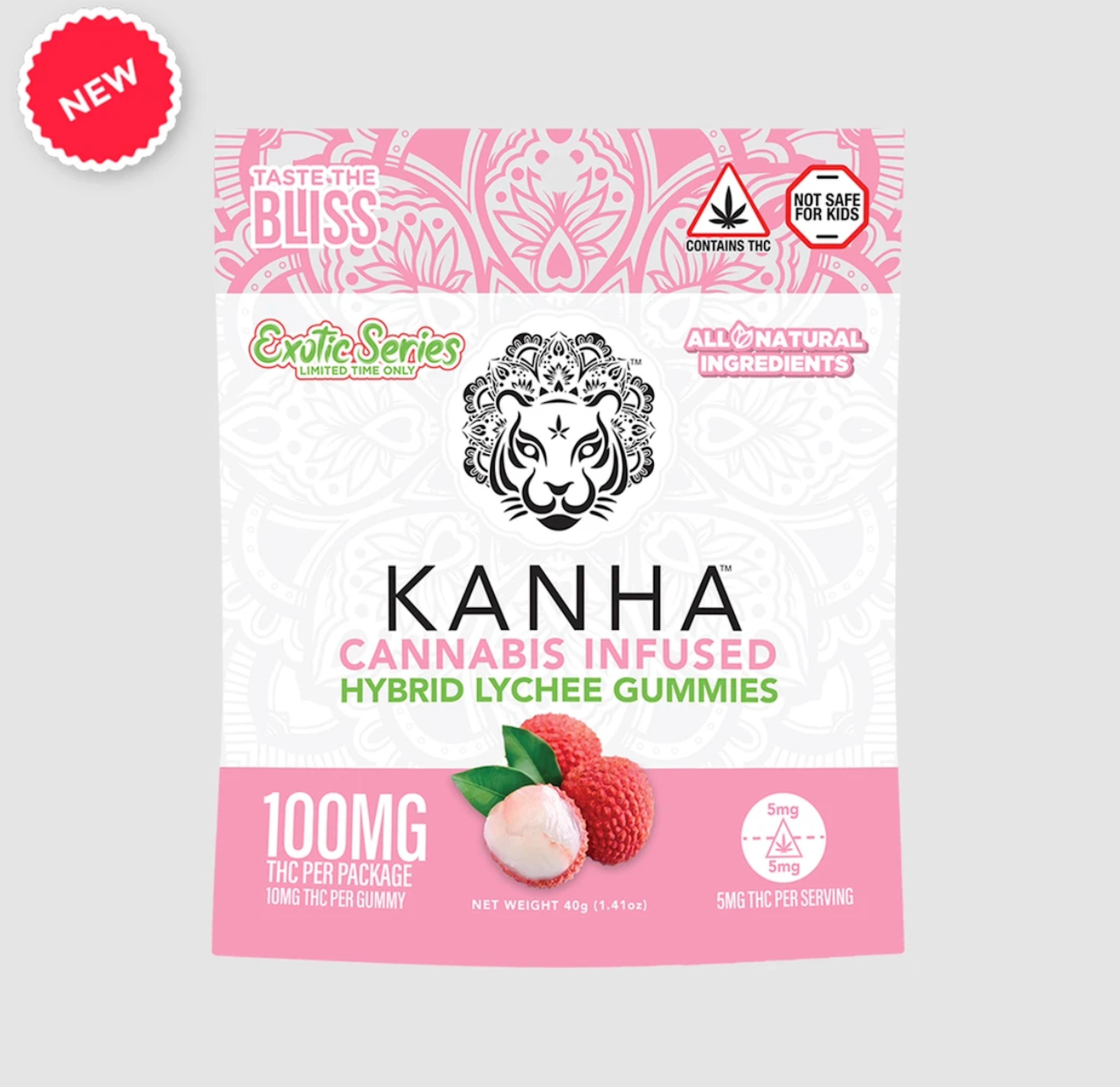 Lychee (H) | Kanha | 100mg 20pk Gummies