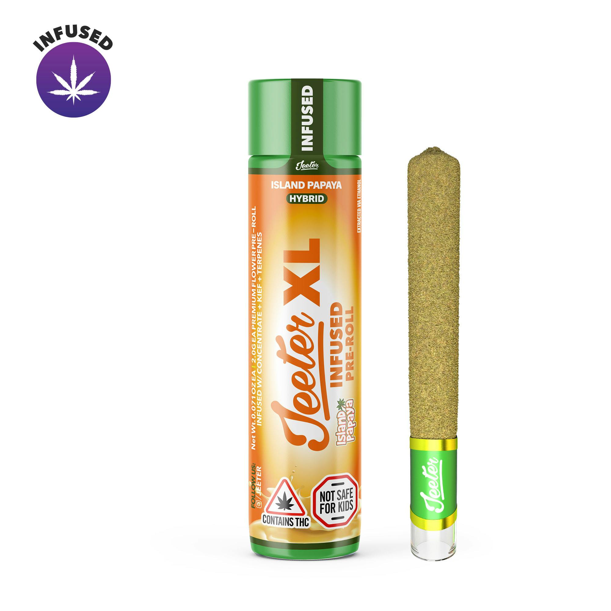Island Papaya (H) | Jeeter XL | 2g Infused Pre-Roll