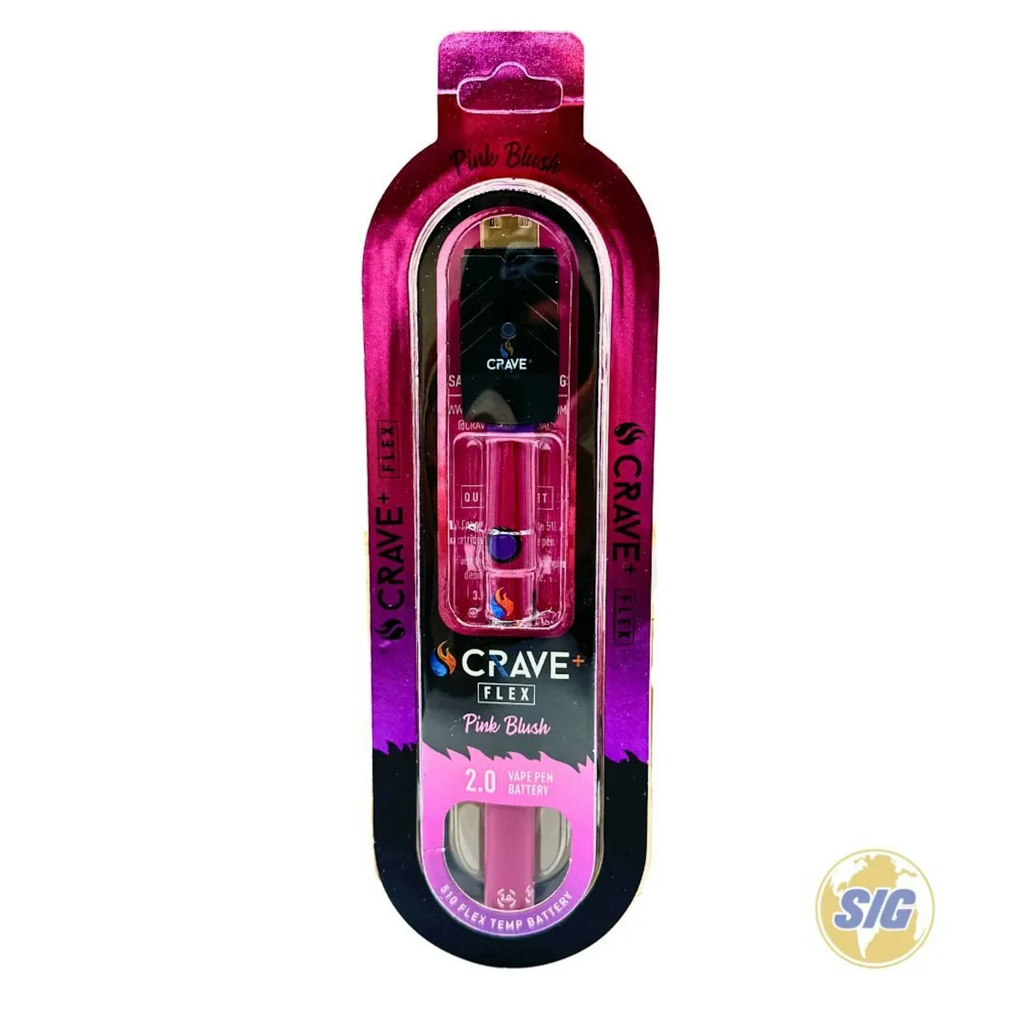 Pink Blush Crave Flex Battery