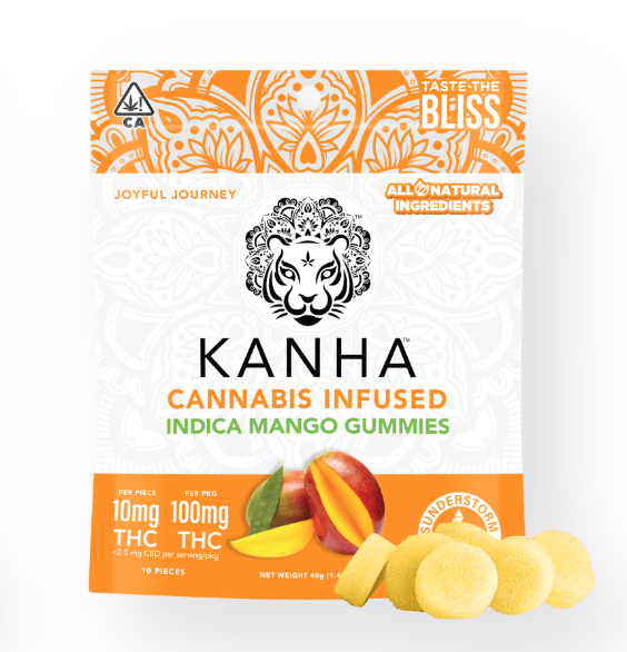 Mango (I) | Kanha | 100mg 20pk Gummies 