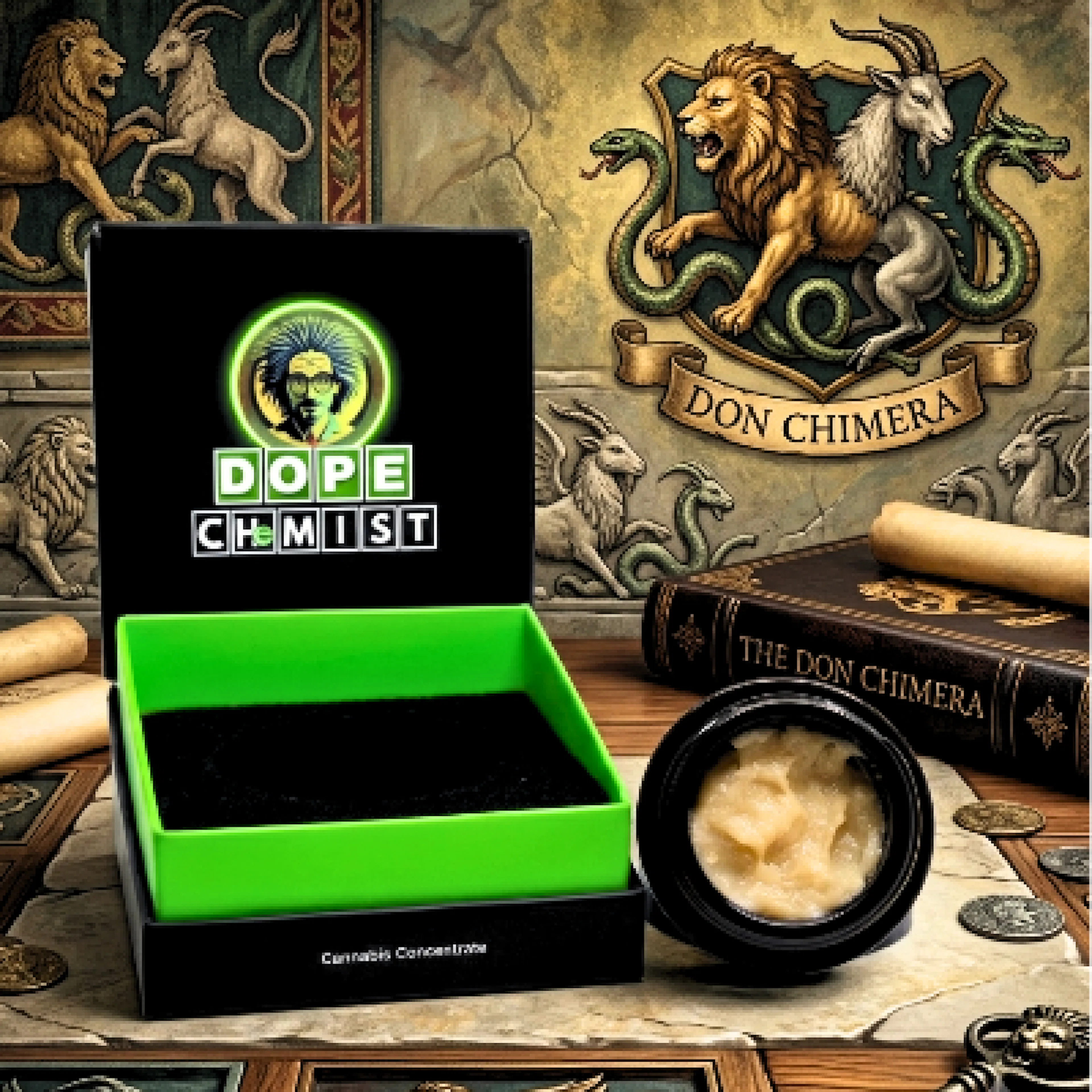 Don Chimera (H) | Dope Chemist | 1g Live Hash Rosin