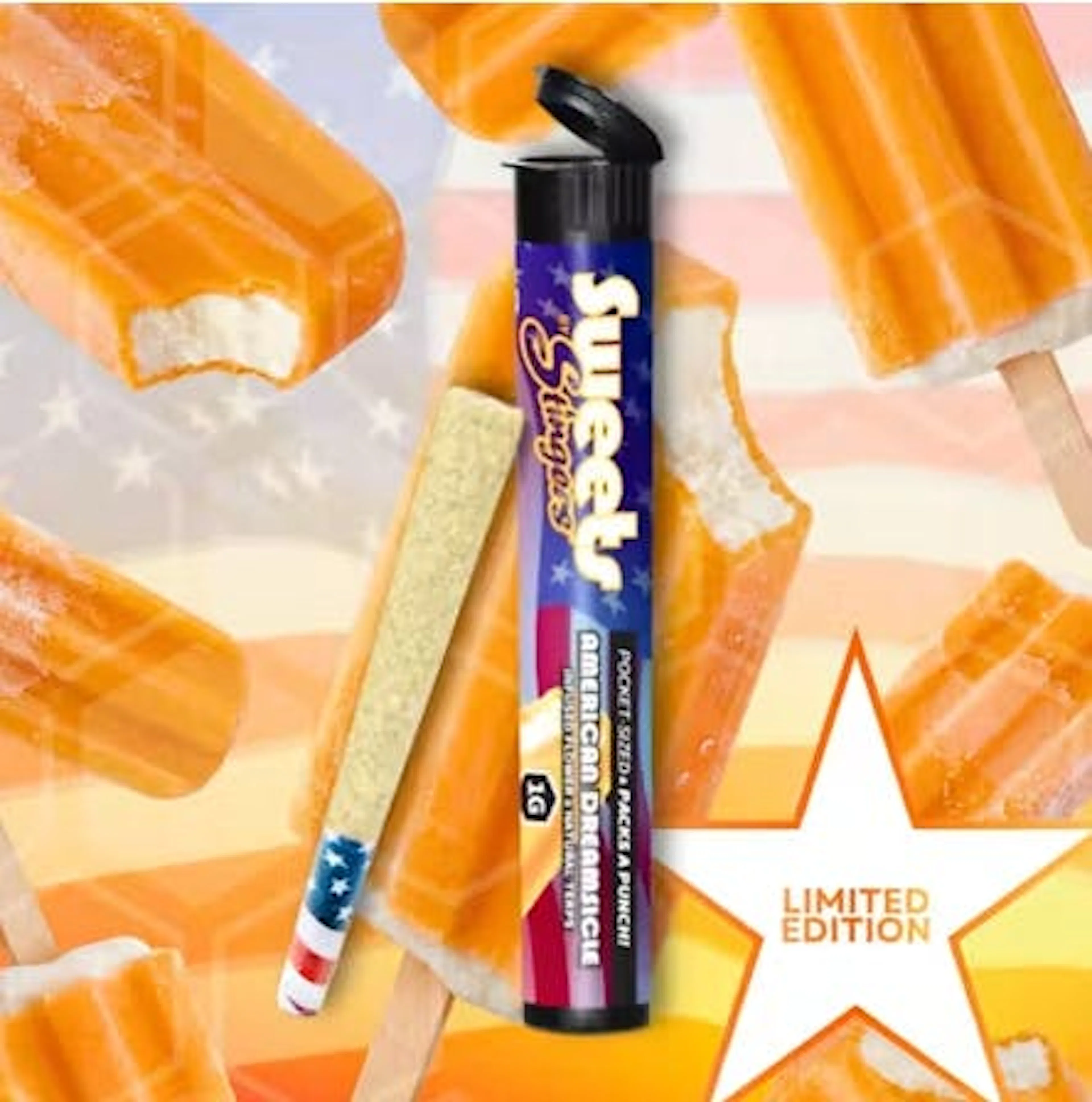 American Dreamsicle (H) | Stingers Sweets | 1g Infused Pre-Roll
