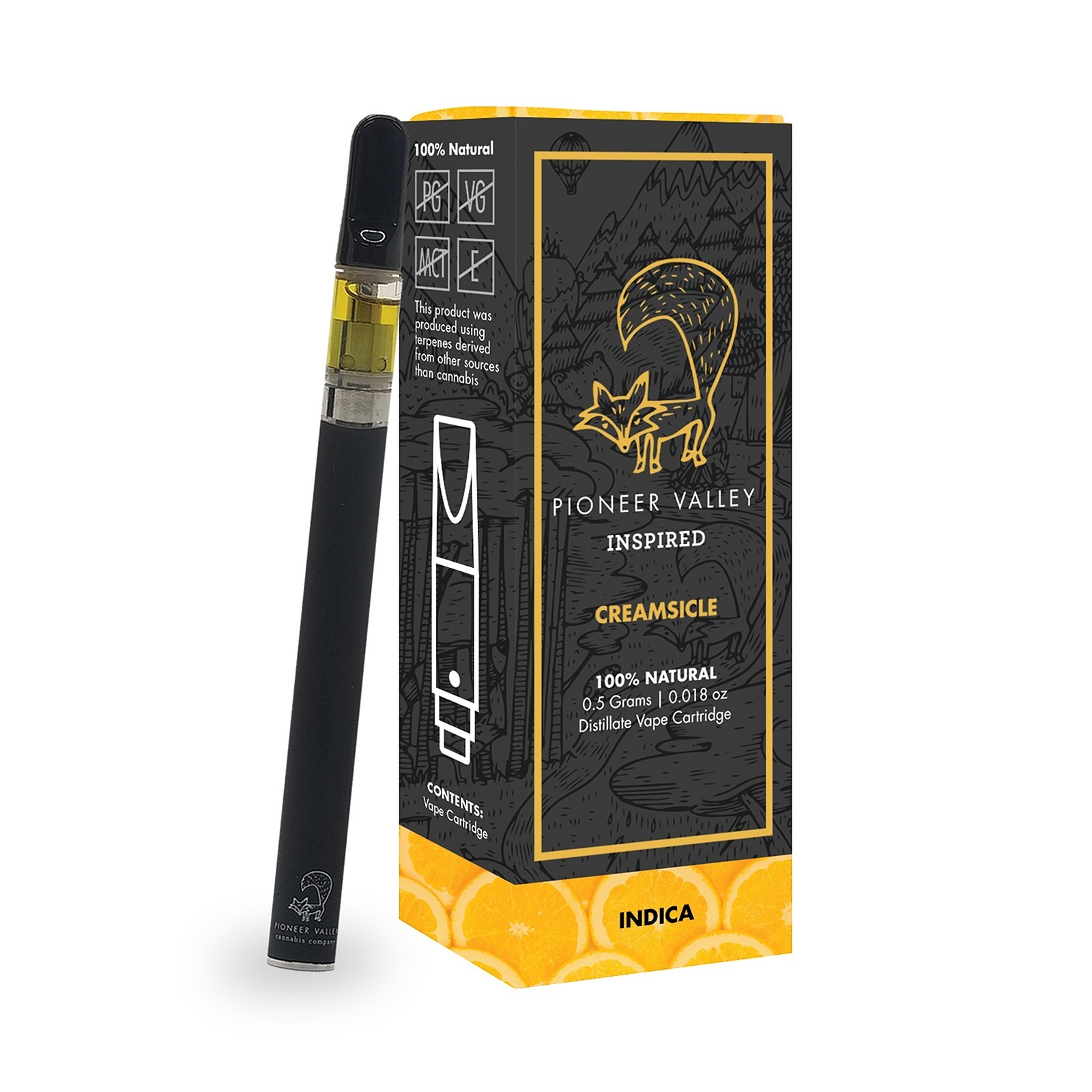 Creamsicle (I) | Pioneer Valley | 1g 510 Cartridge