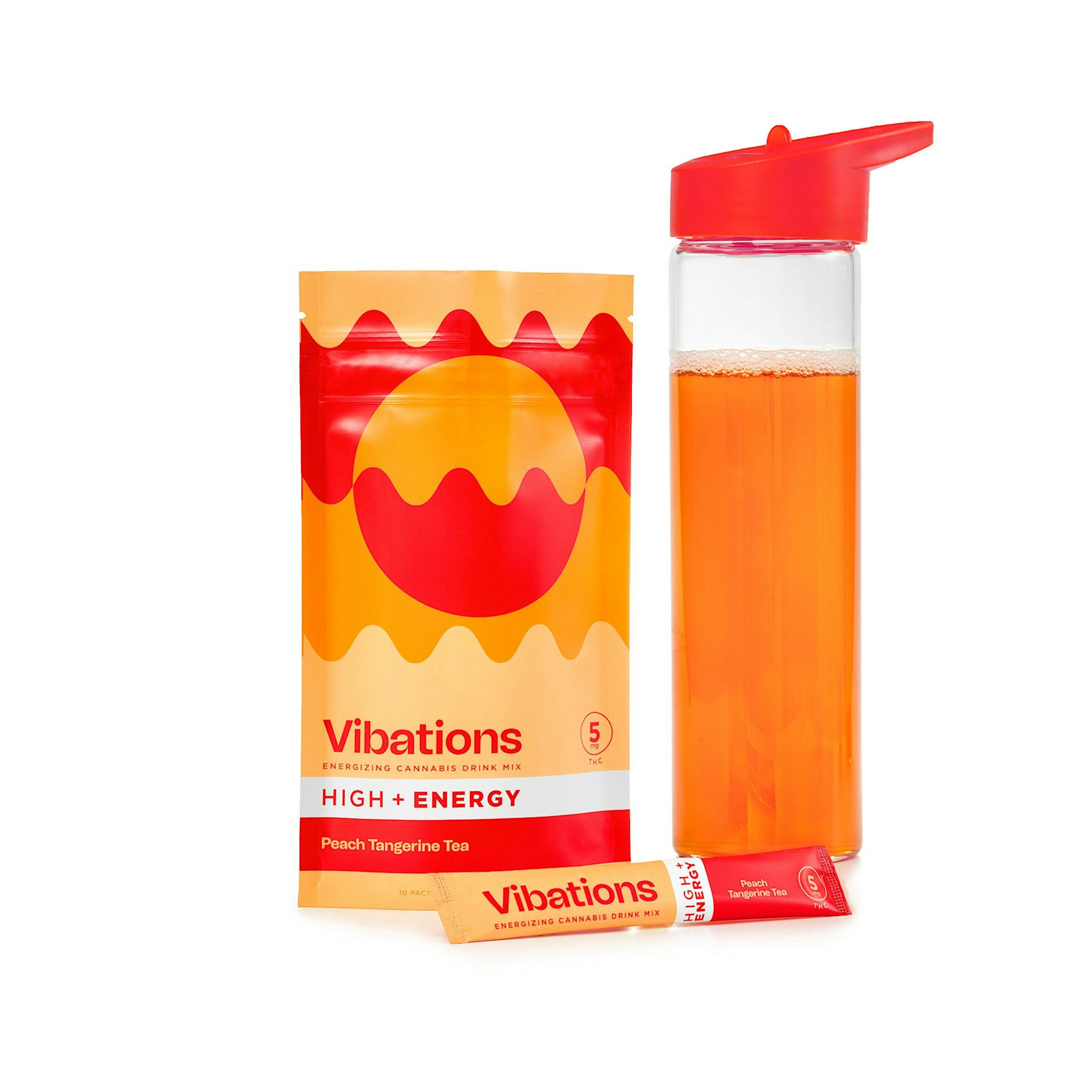 Peach Tangerine | Vibations | 50mg Drink Mix