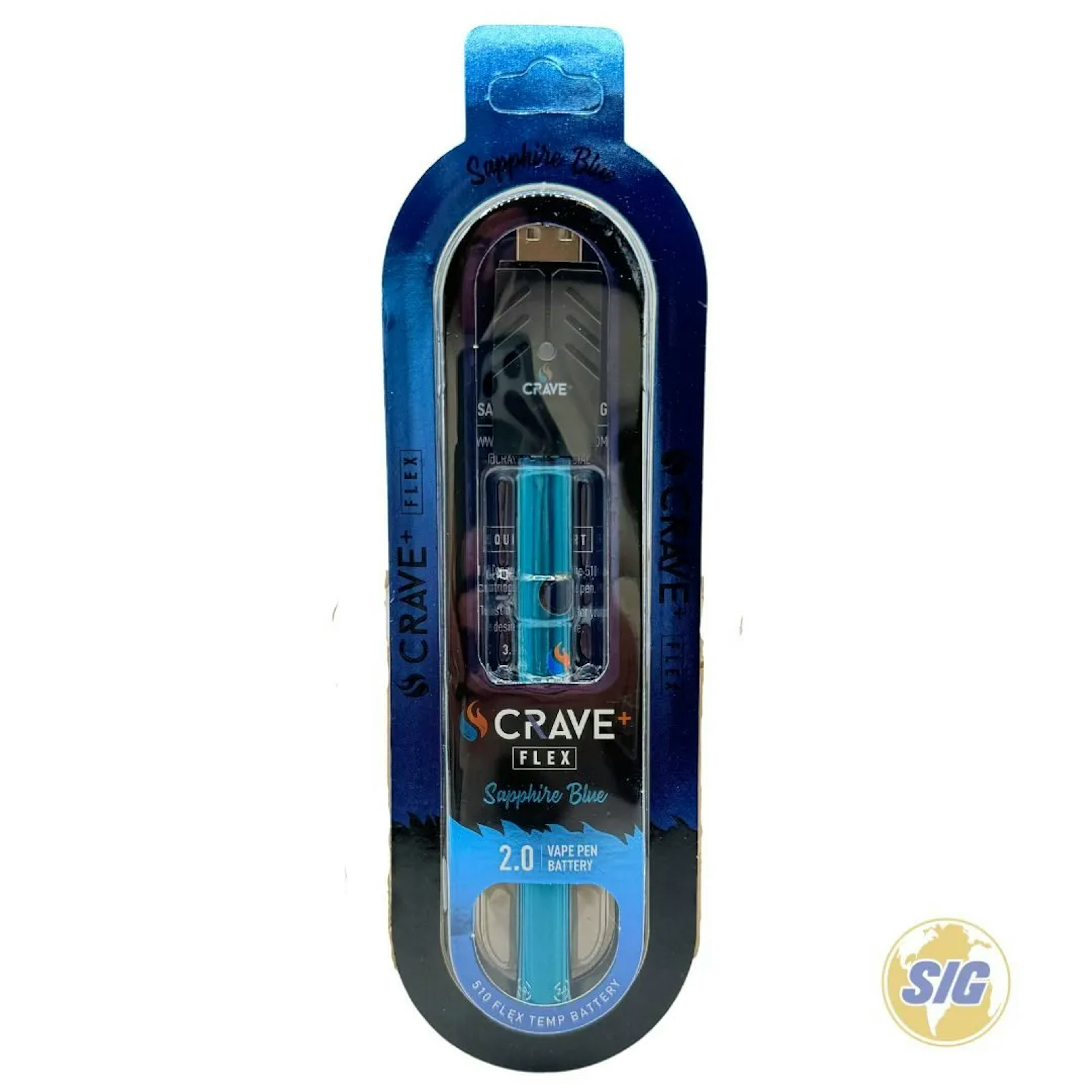 Sapphire Blue Crave Flex Battery