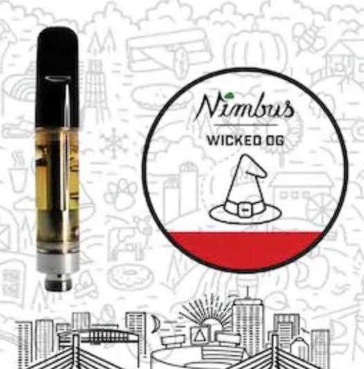 Wicked OG (H) | Nimbus | 1.0g 510 Cartridge