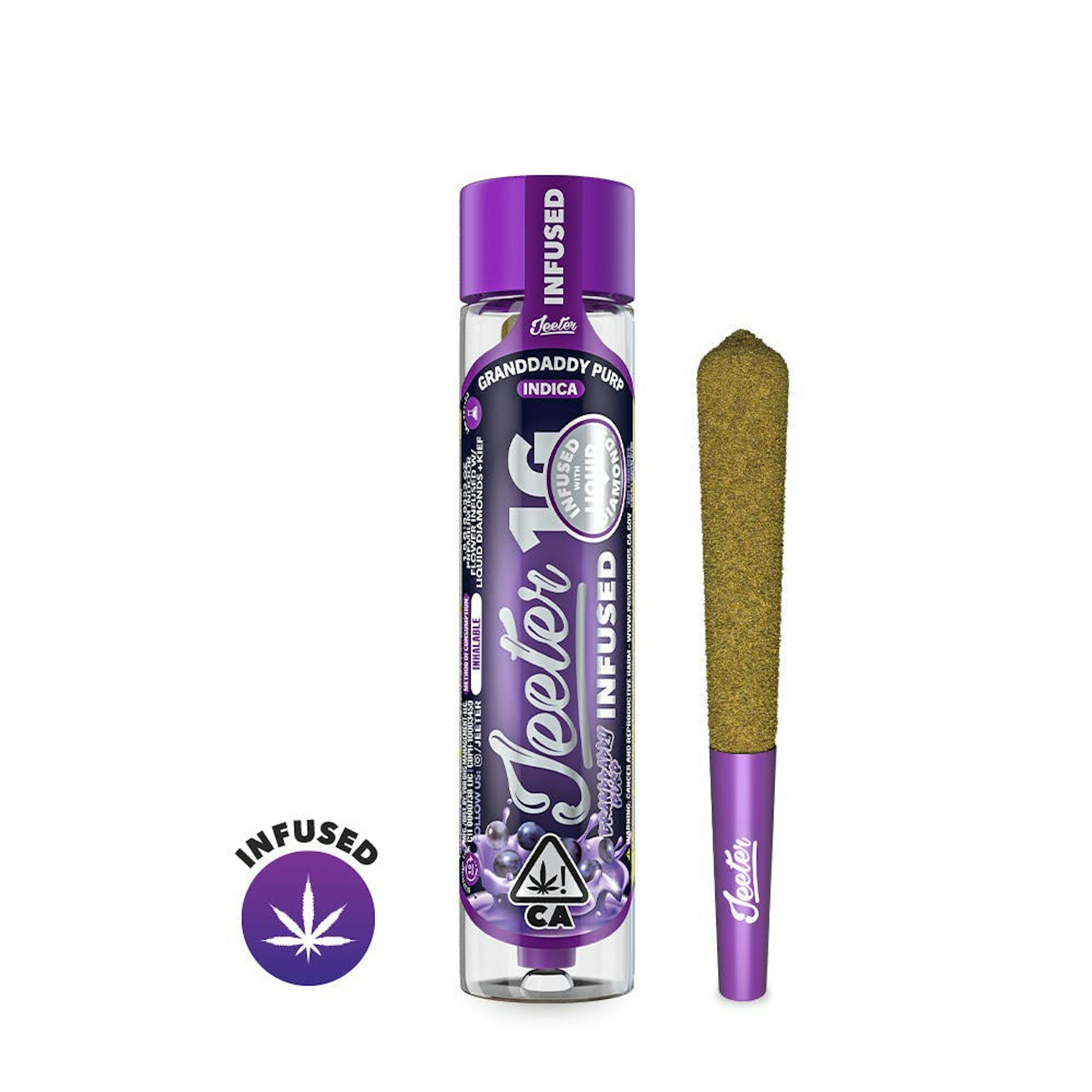 Granddaddy Purple (I) | Jeeter | 1g Infused Pre-Roll
