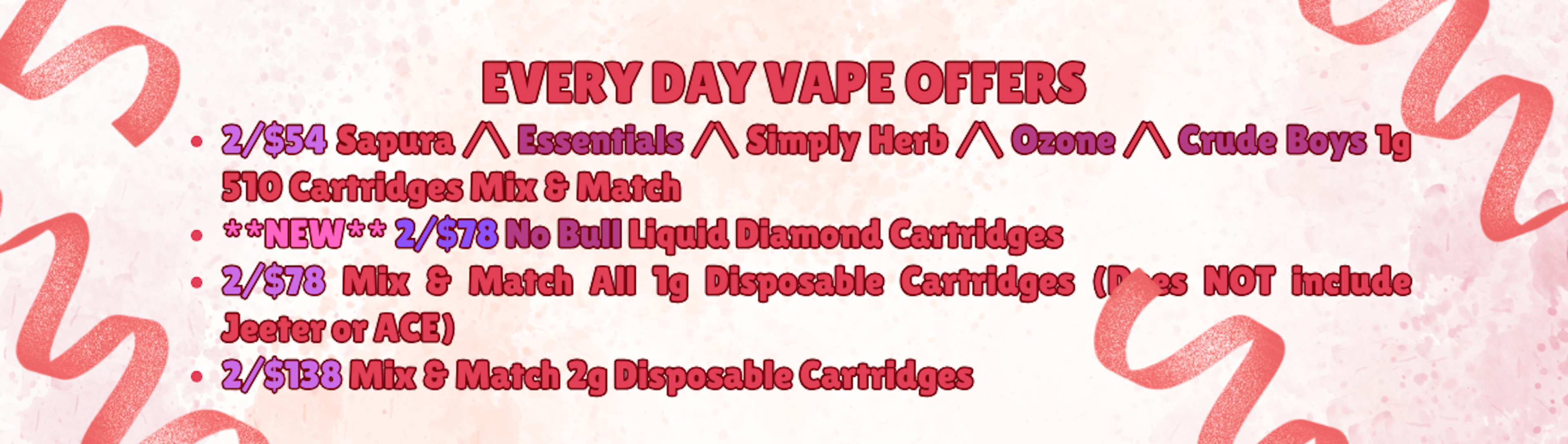 NEW EDD VAPE OFFERS