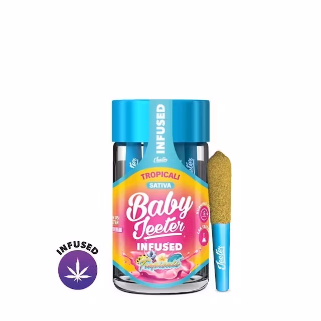 Tropicali (S) | Baby Jeeter | 2.5g 5pk Infused Pre-Rolls
