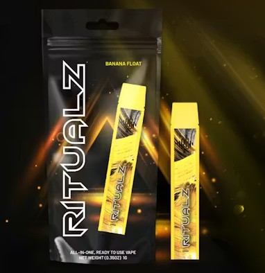 Banana Float (H) | Ritualz | 1g Disposable Cartridge