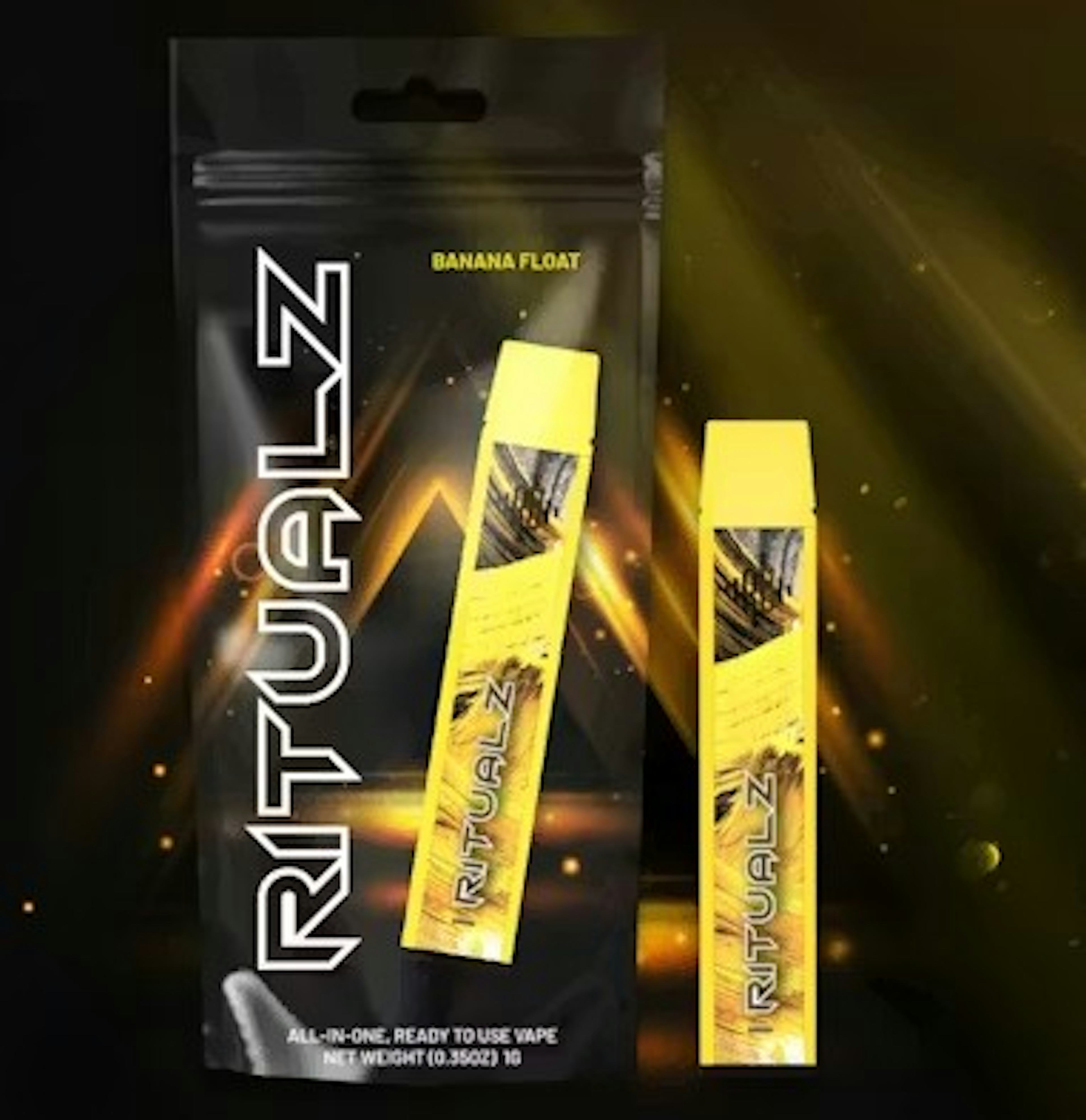 Banana Float (H) | Ritualz | 1g Disposable Cartridge