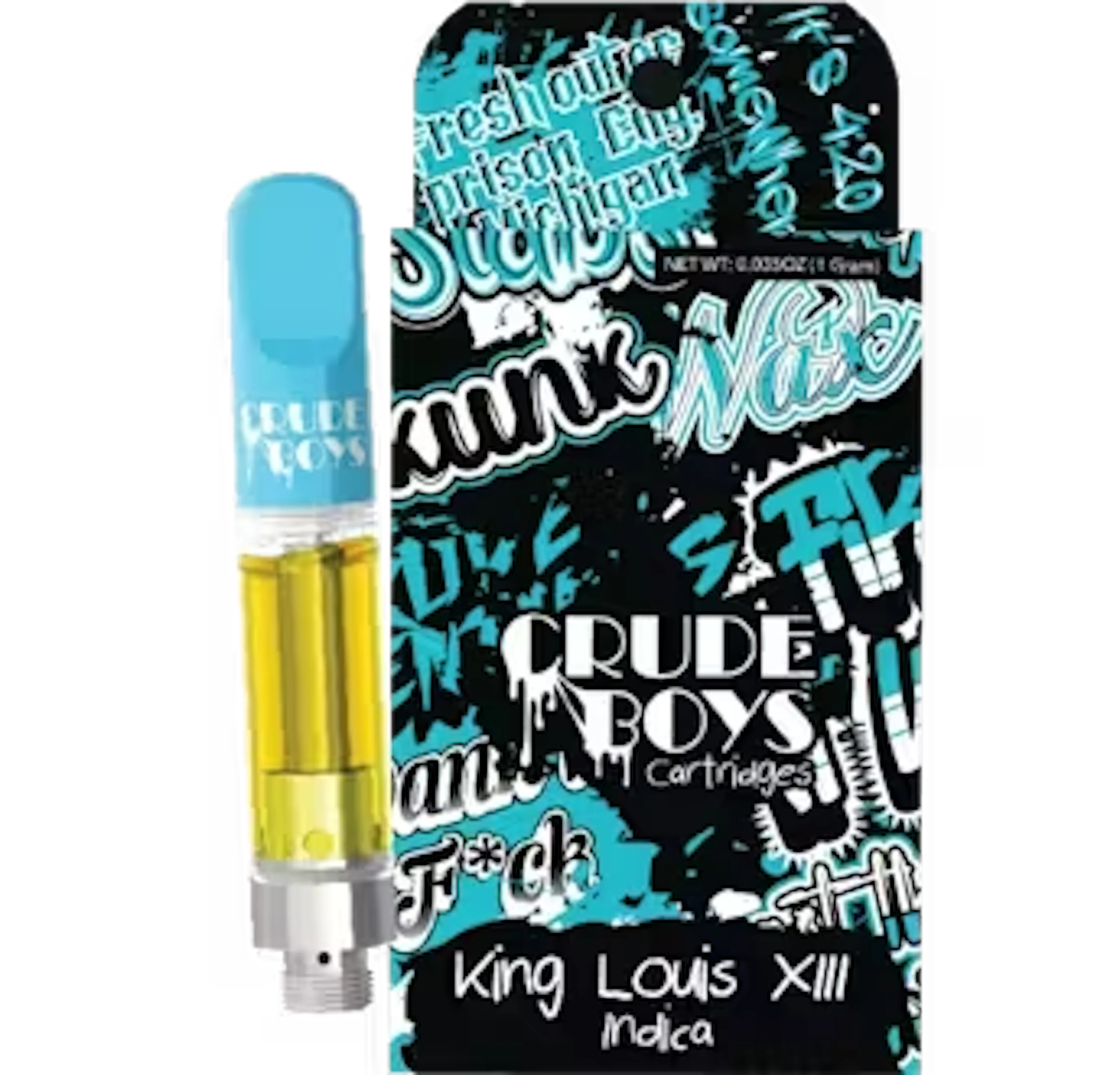 King Louis XIII (I) | Crude Boys | 1g 510 Cartridge