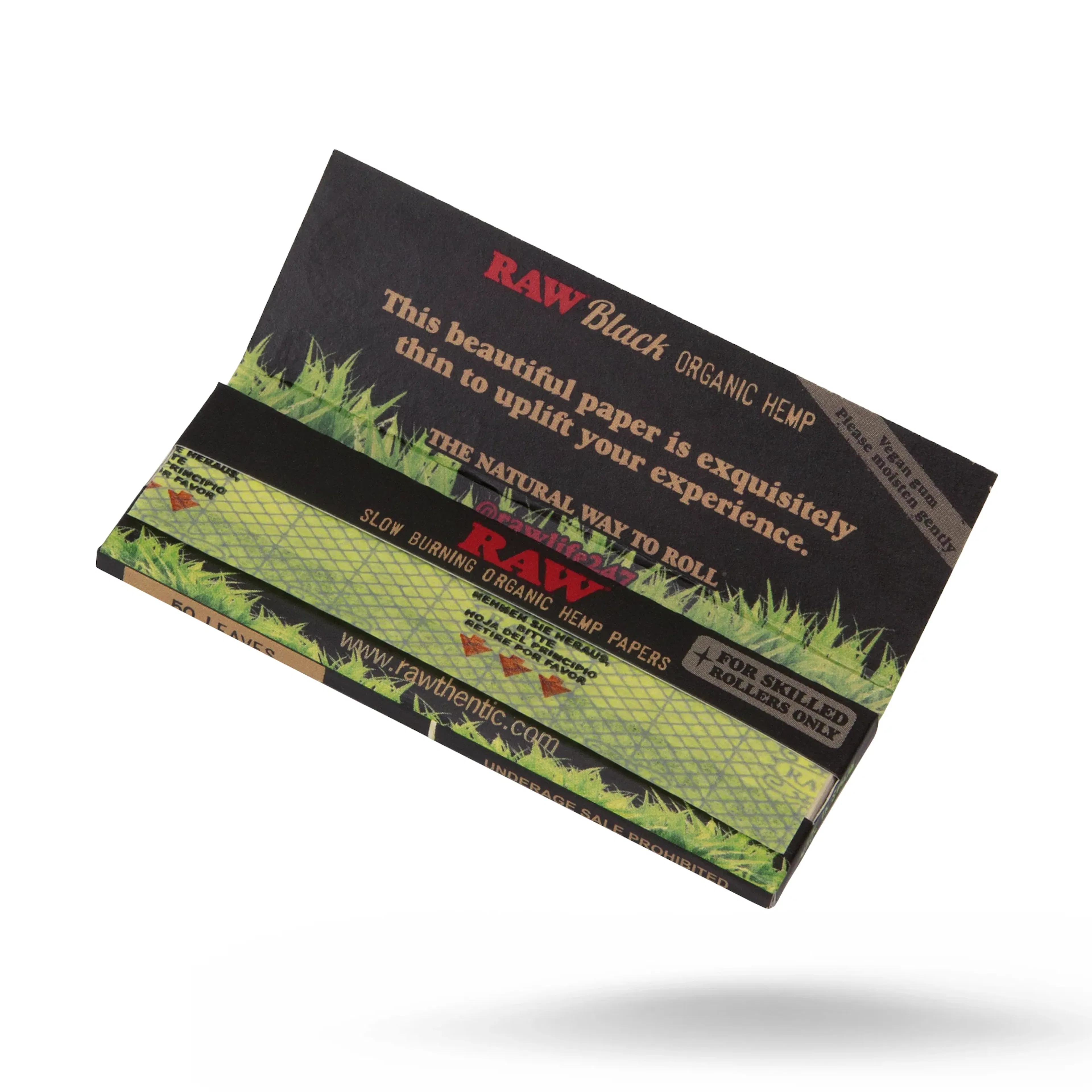 Raw Back - Organic Hemp 1 1/4