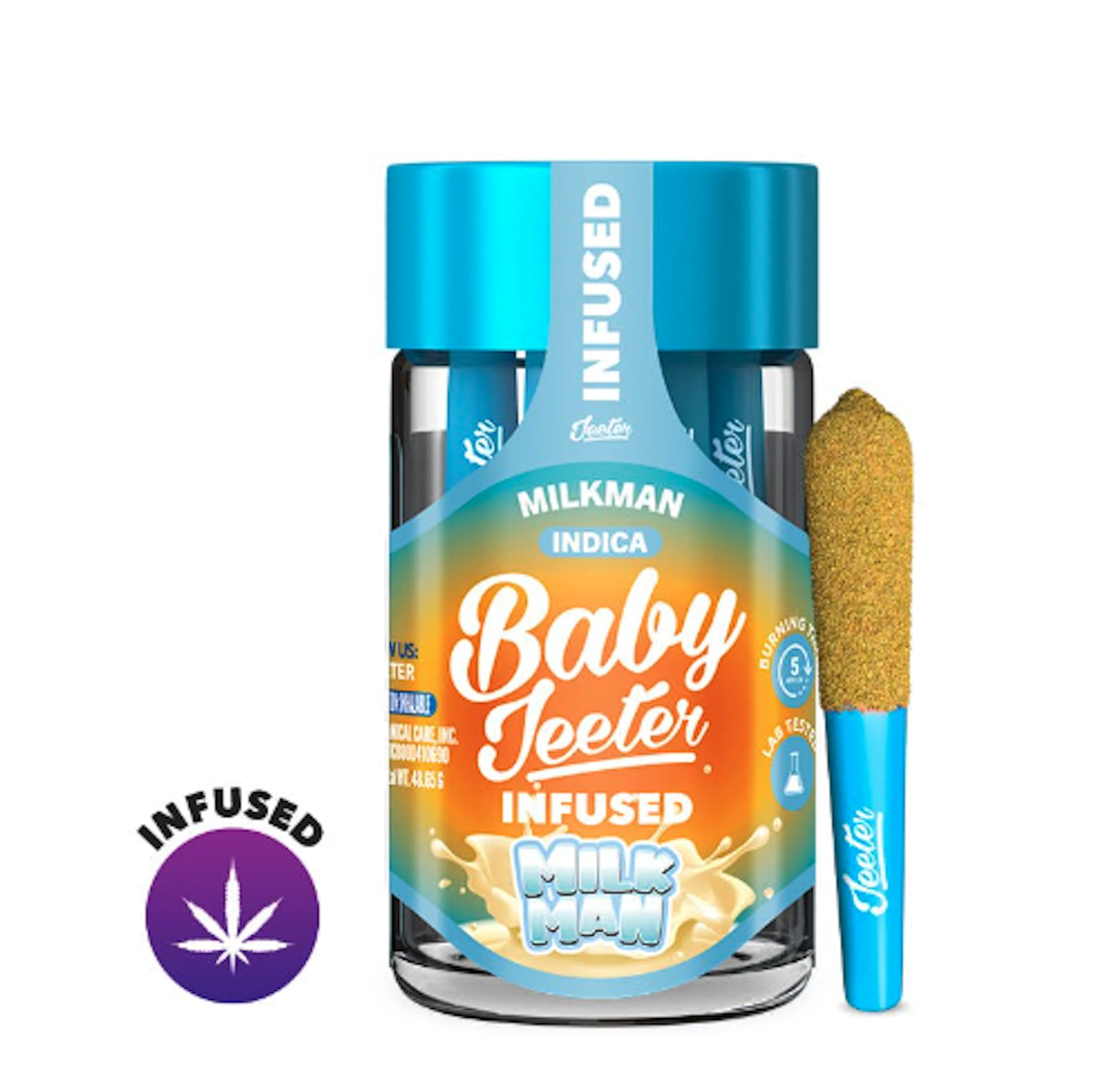 Milk Man (I) | Baby Jeeter | 2.5g 5pk Infused Pre-Rolls