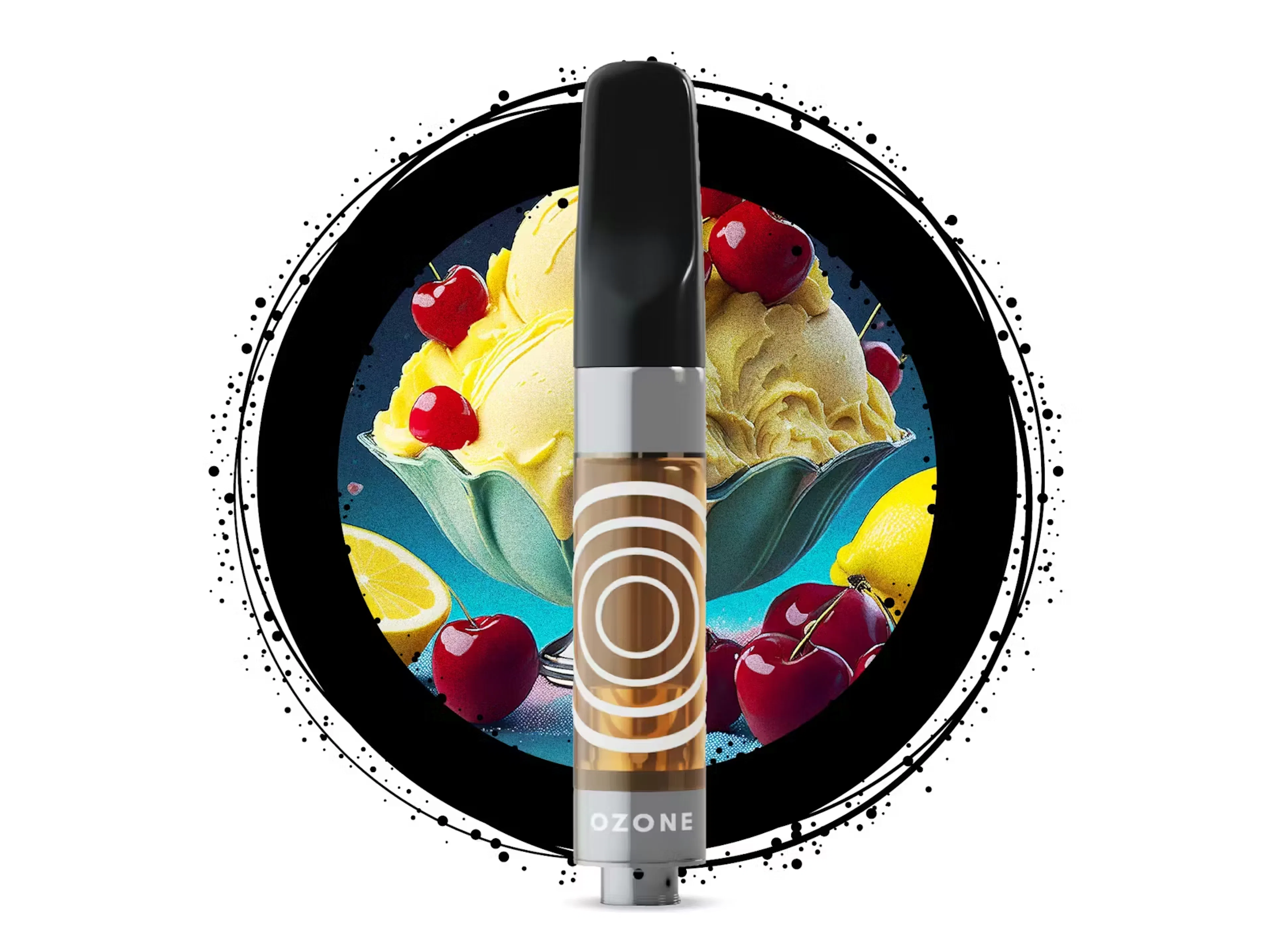 Lemon Cherry Gelato (H) | Ozone | 1g 510 Cartridge