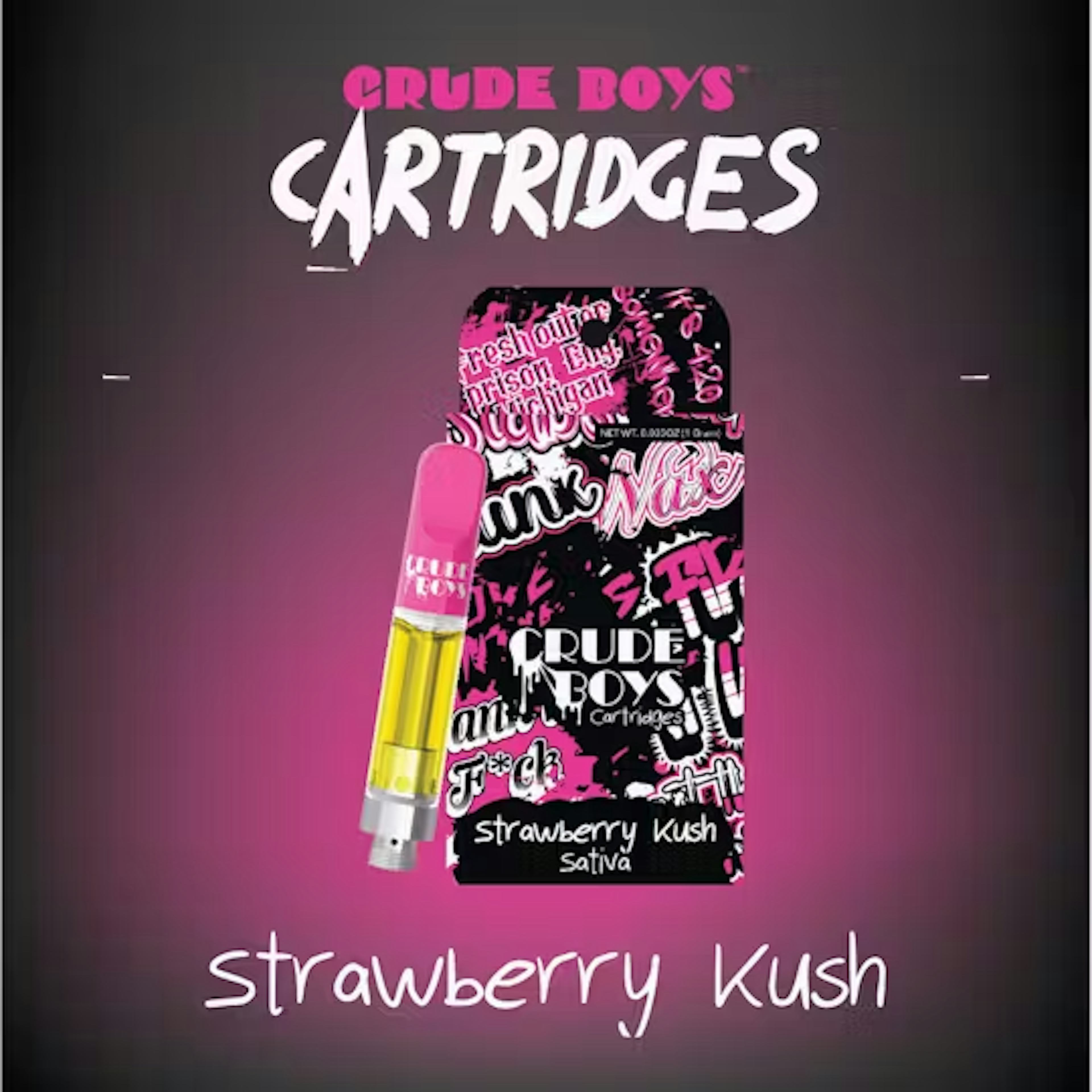 Strawberry Kush (S) | Crude Boys | 1.0g 510 Cartridge