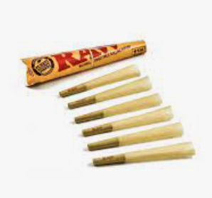 1 1/4 Classic Raw Cones (6 pack) - Regular