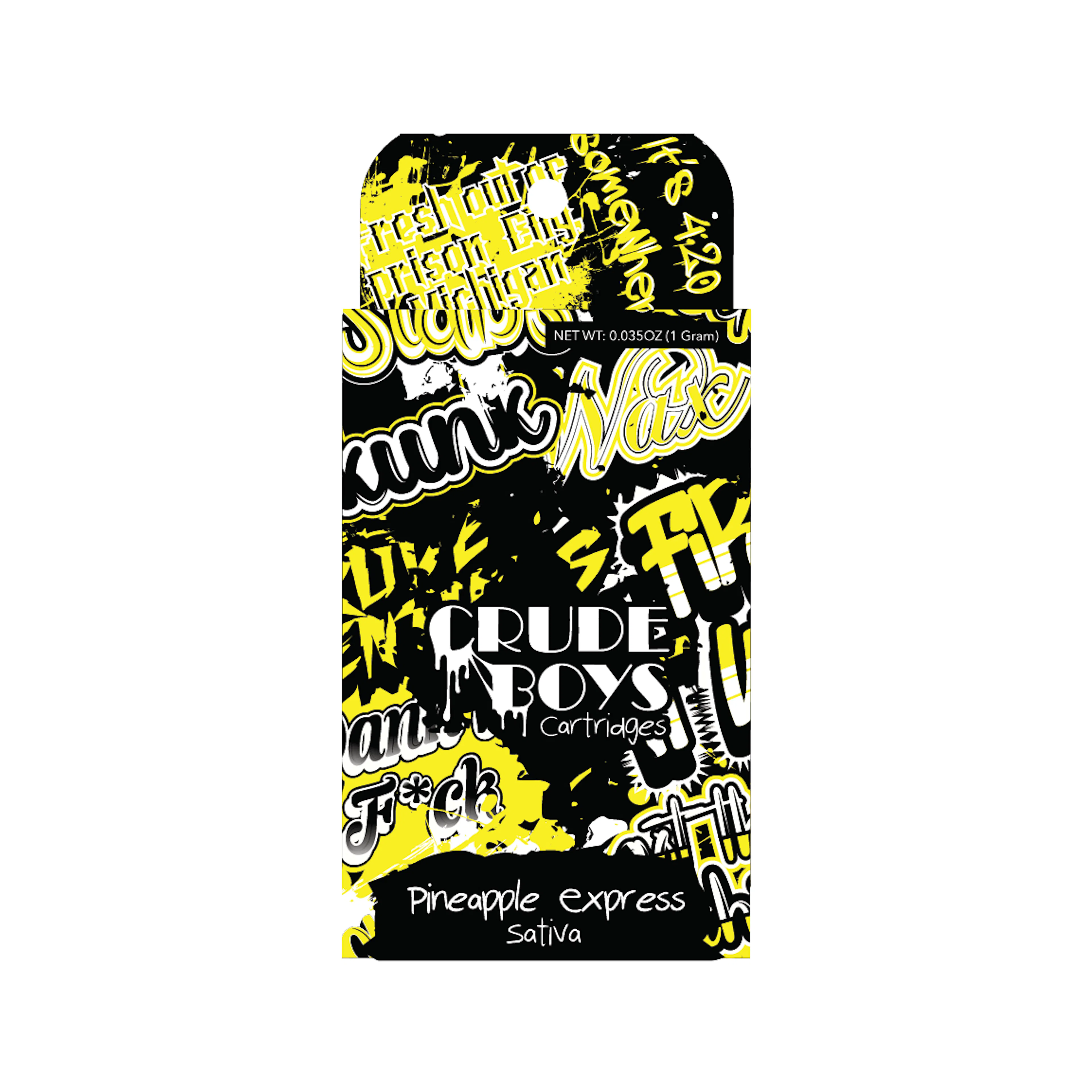 Pineapple Express (S) | Crude Boys | 1g 510 Cartridge