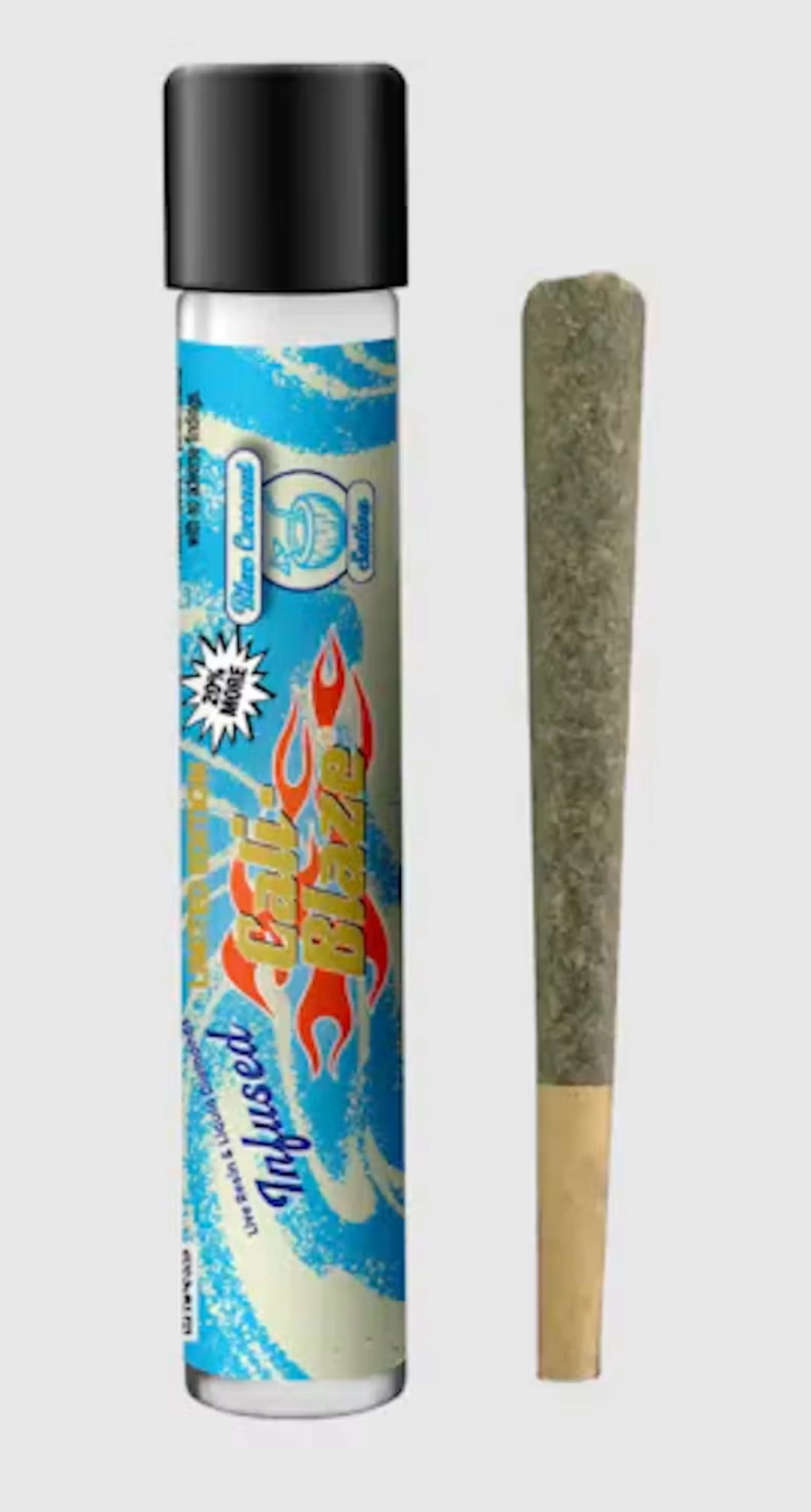 Blue Coconut (S) | Cali-Blaze Liquid Diamonds | 1.2g Infused Pre-Roll