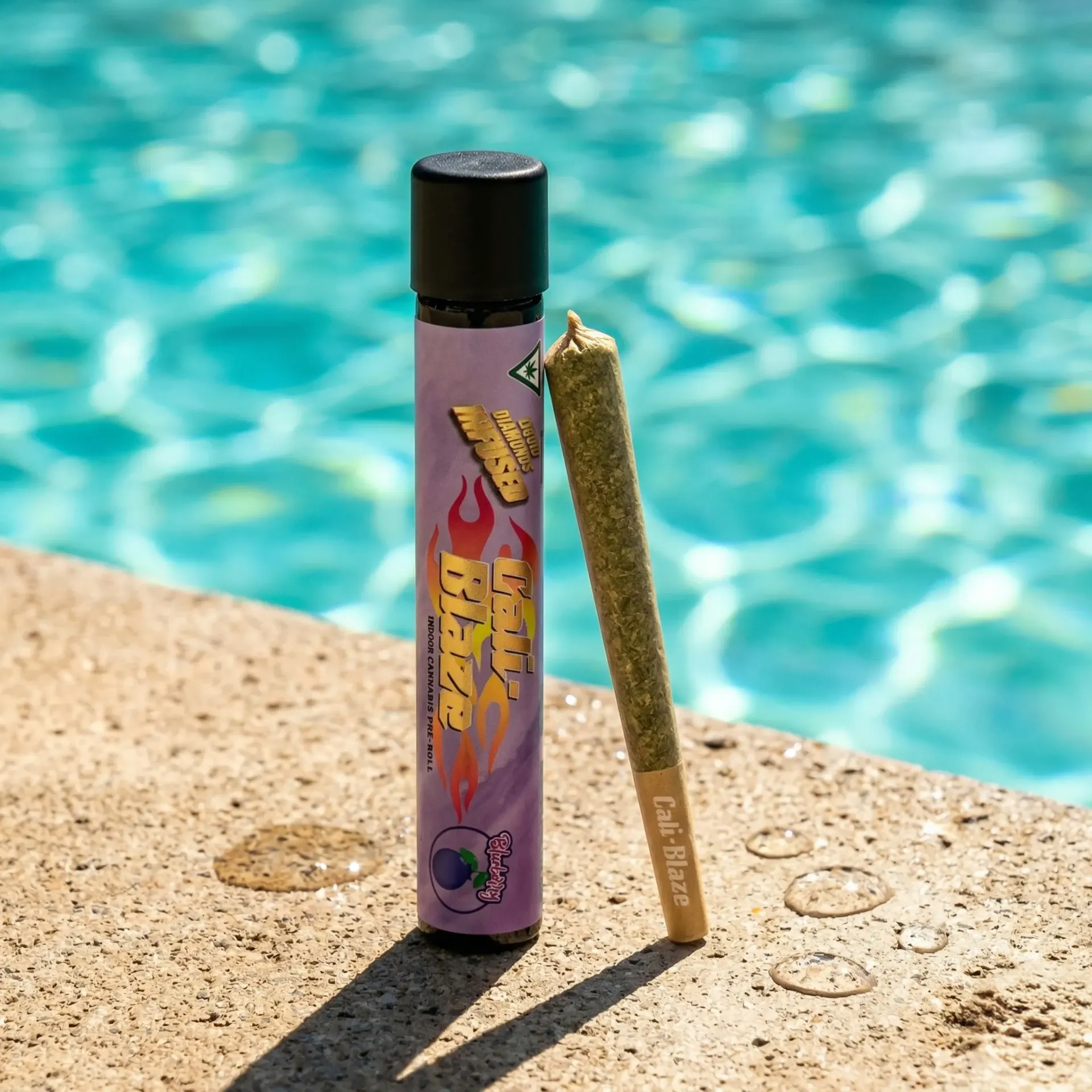 Pink Champagne (I) | Cali-Blaze Liquid Diamonds | 1.2g Infused Pre-Roll