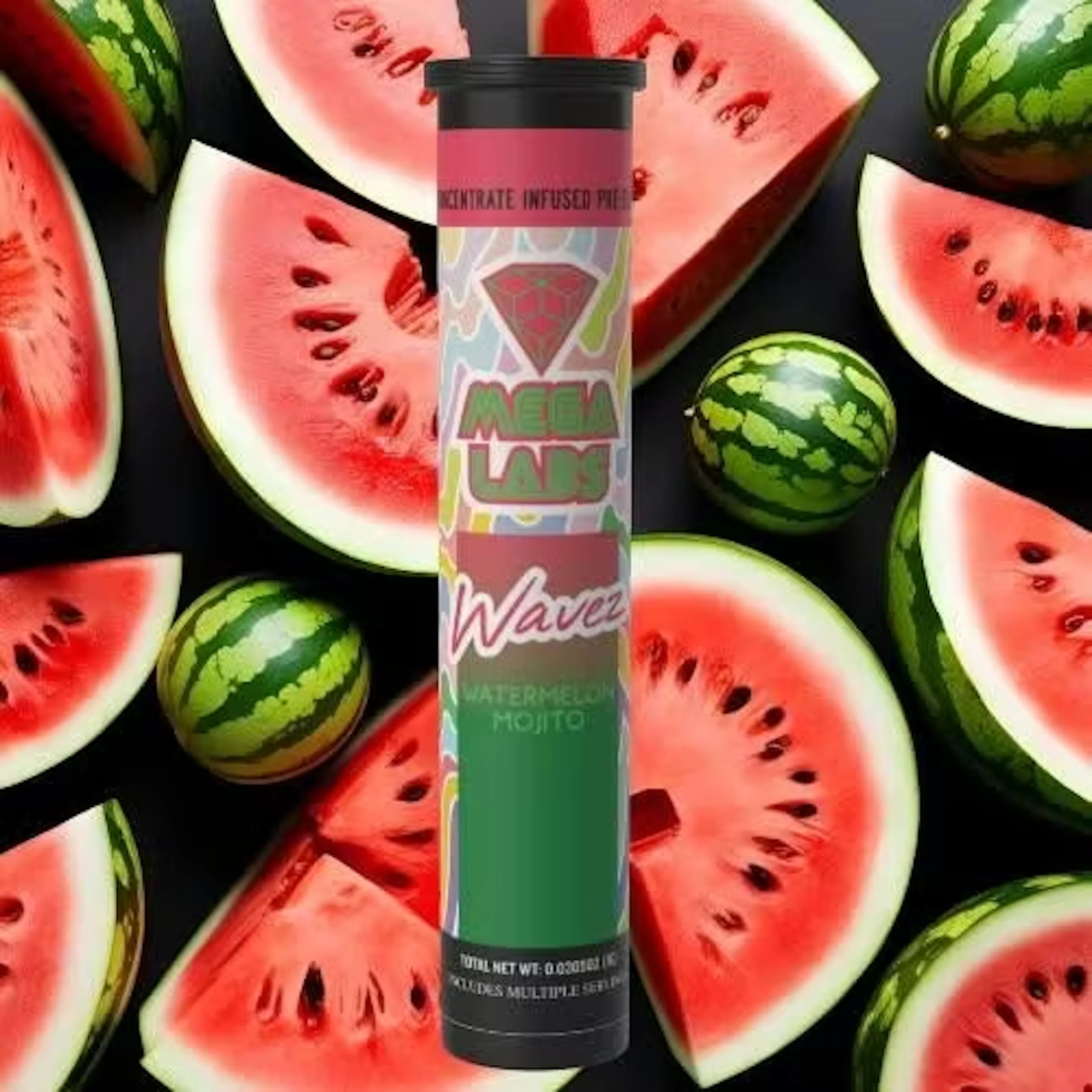Watermelon Mojito (S) | Wavez | 1g Infused Pre-Roll