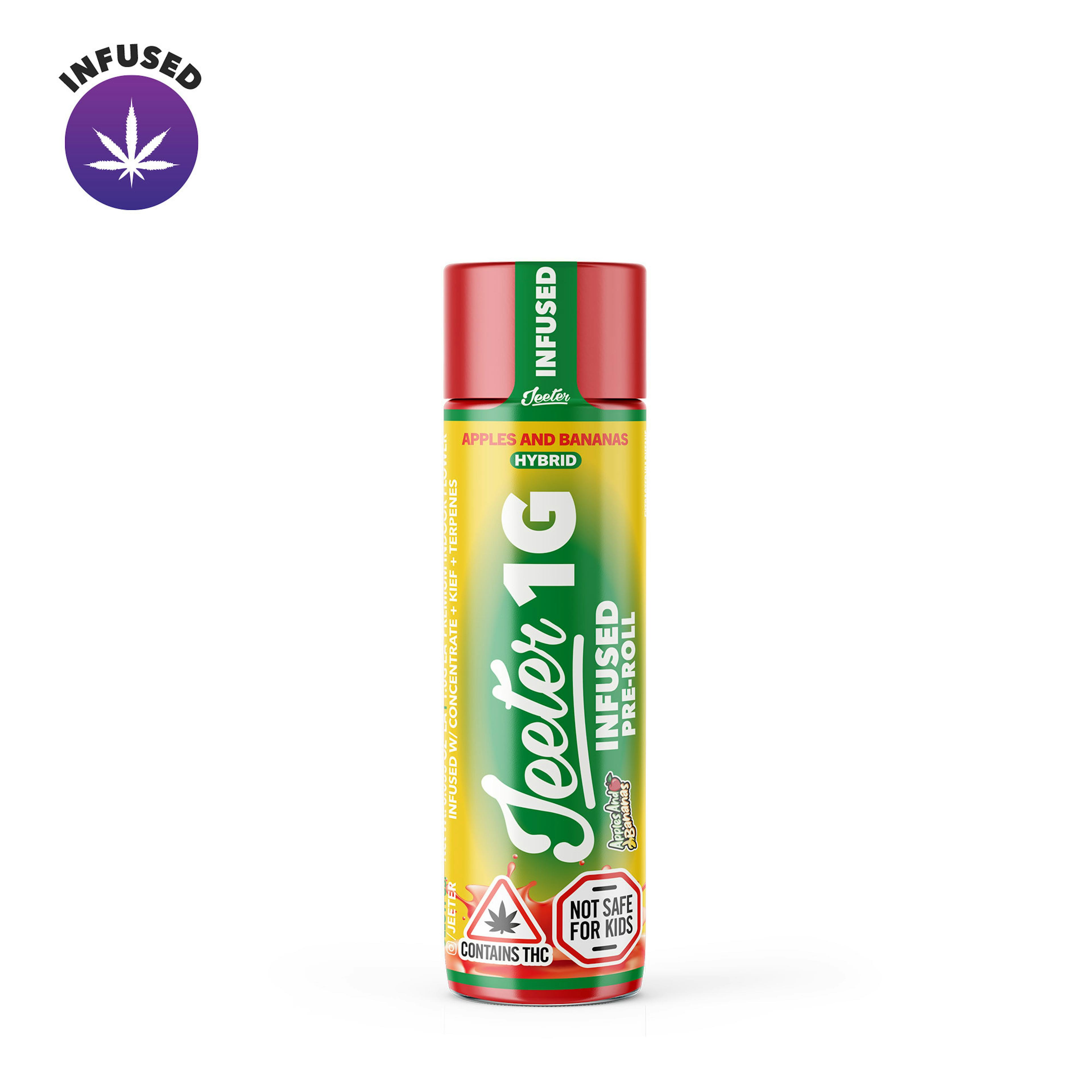 Apples & Banana (H) | Jeeter | 1g Infused Pre-Roll
