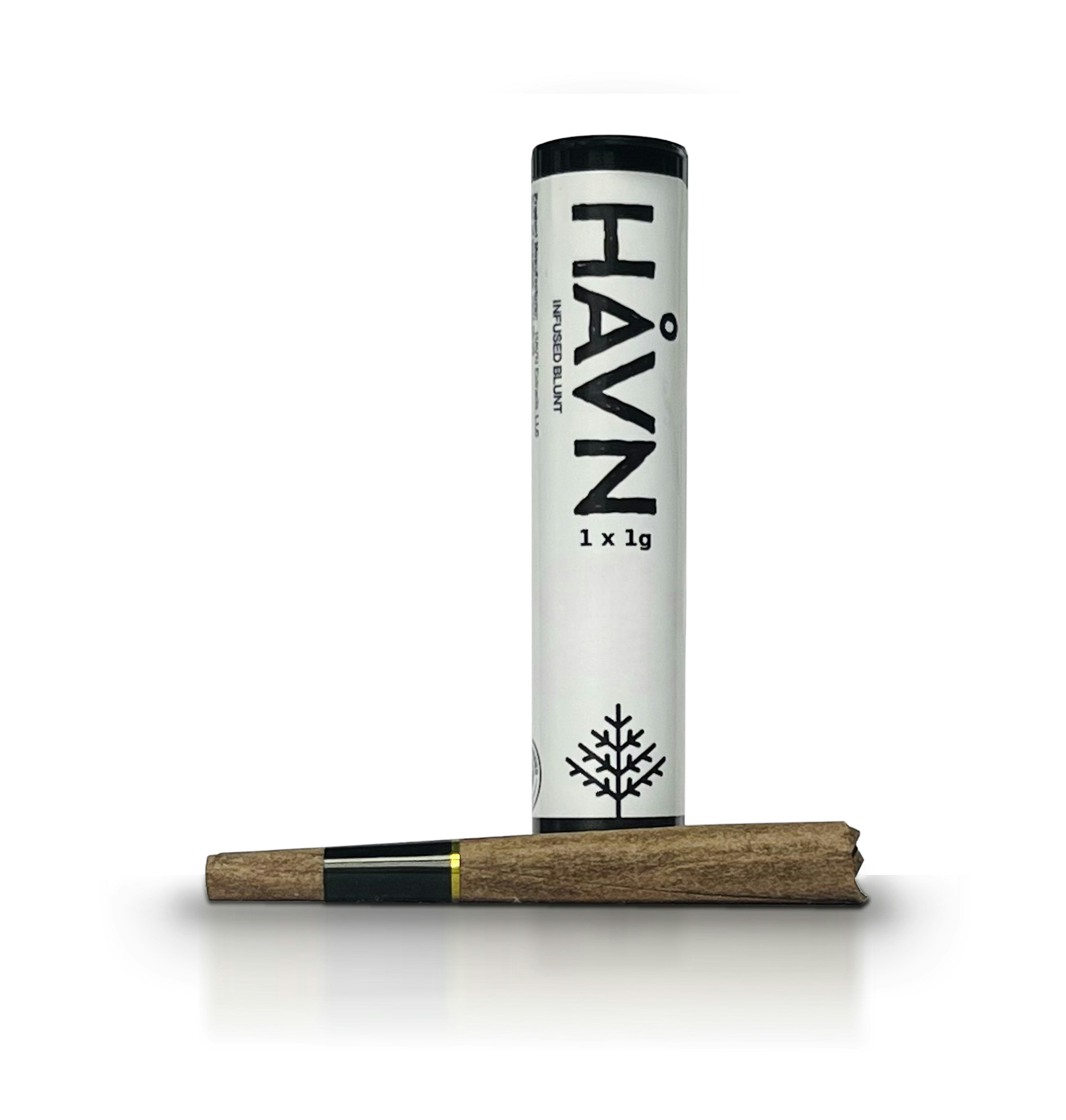 Dagobah X Thin Mint (I) | HAVN | 1g Hash Rosin Infused Blunt