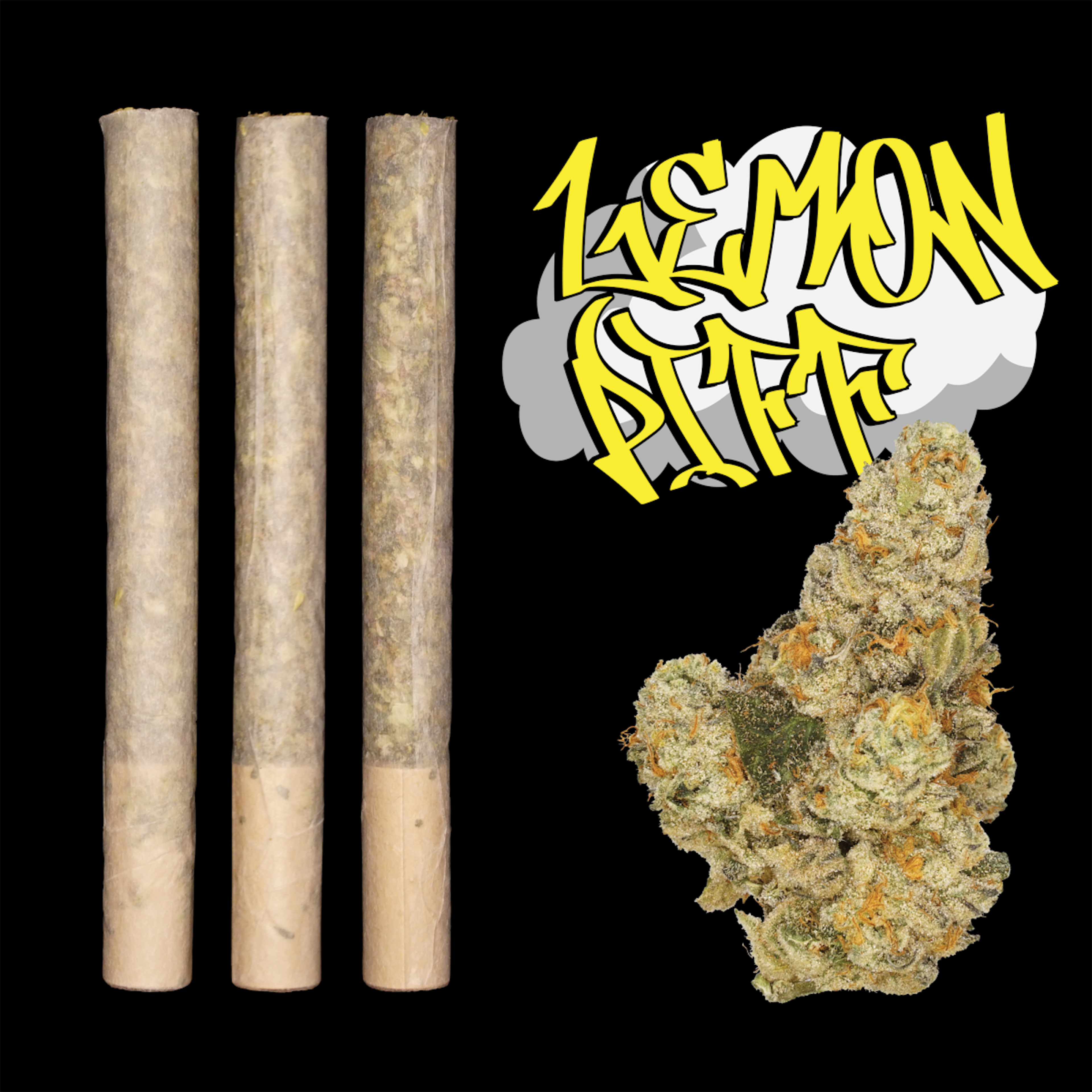 Lemon Piff (SH) | Nimbus | 0.5g 3pk Pre-Rolls