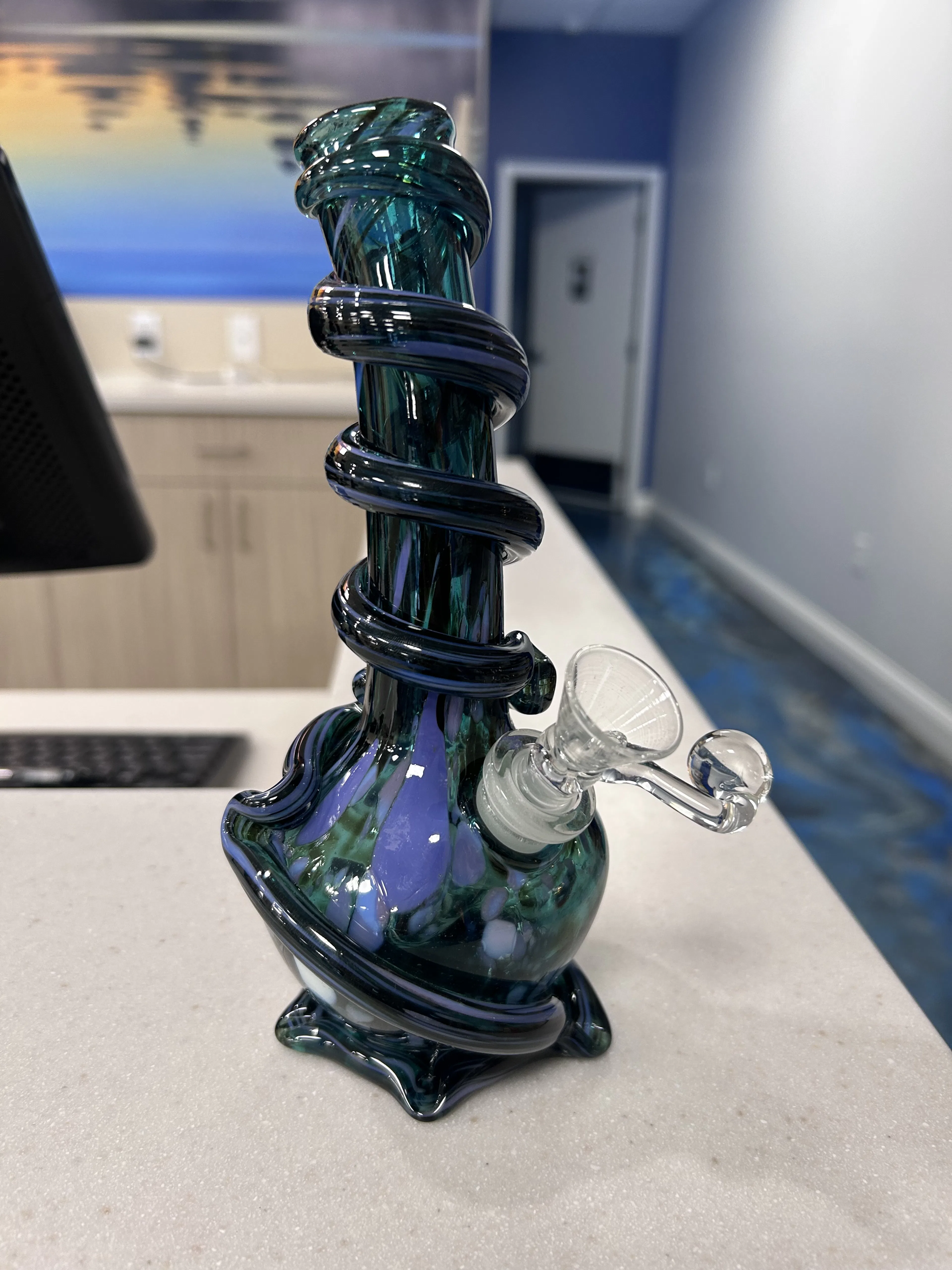 Small Color Wrapped Bong