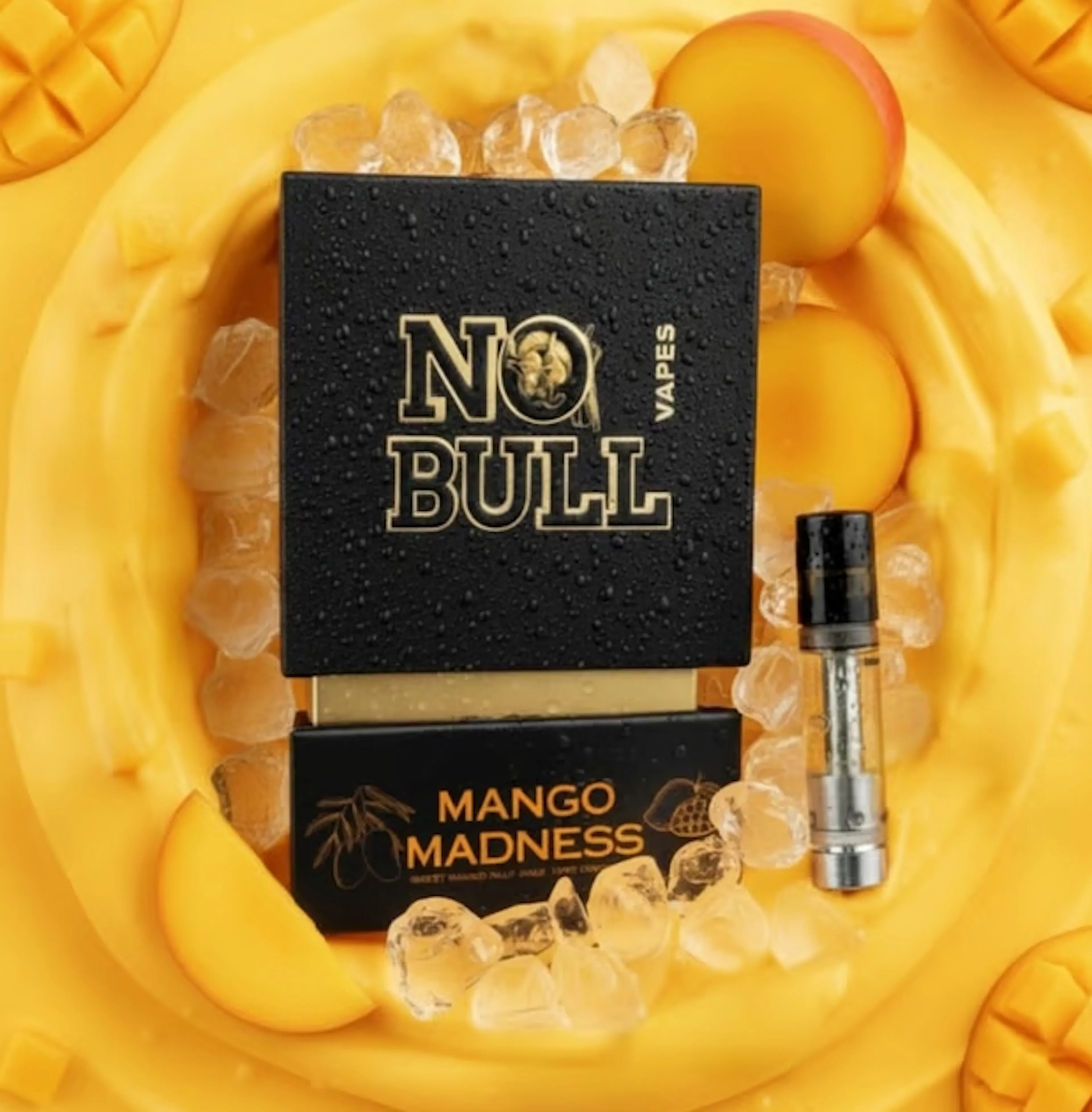 Mango Madness (H) | No Bull | 1g 510 Liquid Diamond Cartridge
