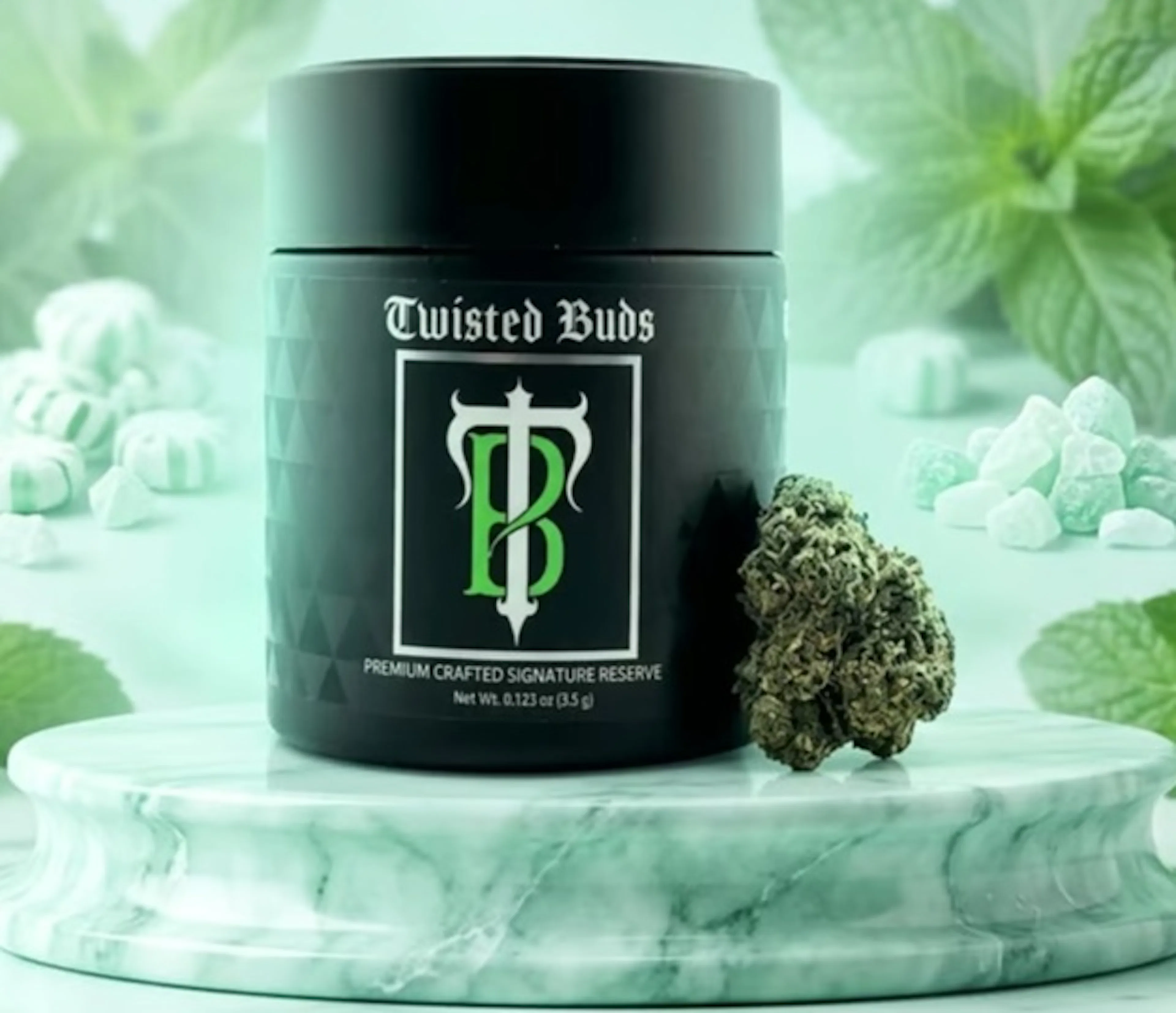 MJ Mintz (H) | Twisted Buds | 3.5g Flower