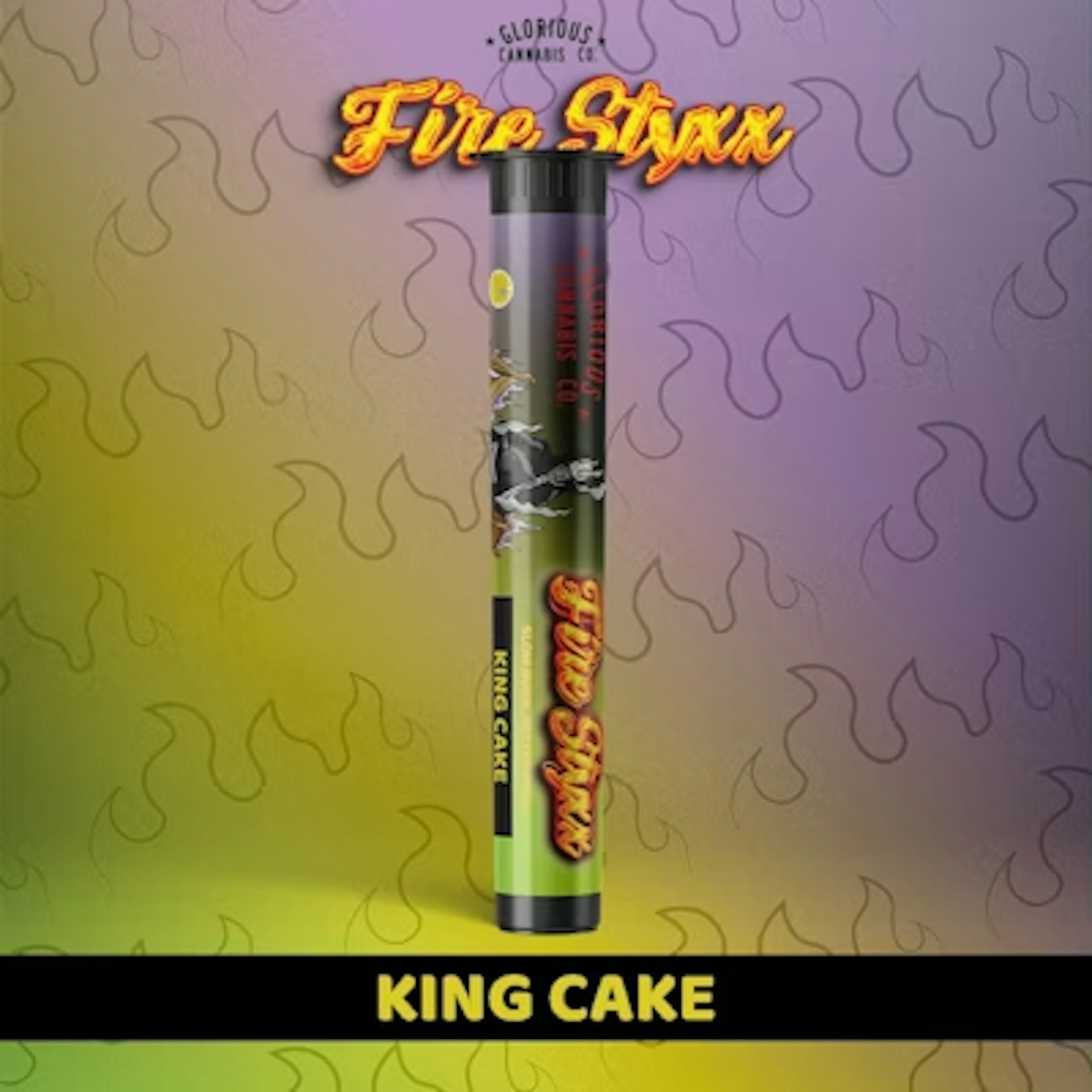 King Cake (H) | Fire Styxx | 1g Infused Pre-Roll