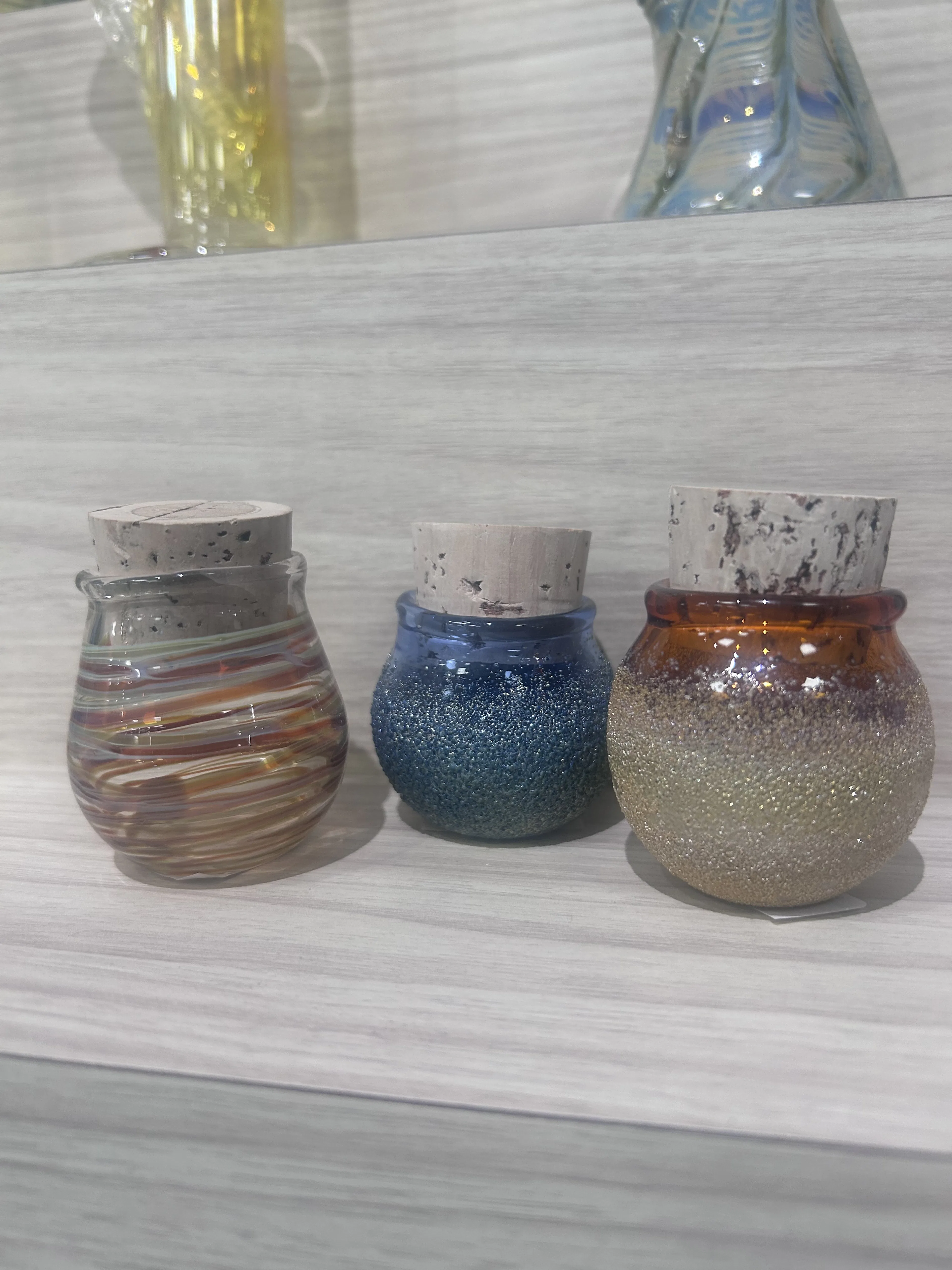 Frit Dip Jar w/ Cork
