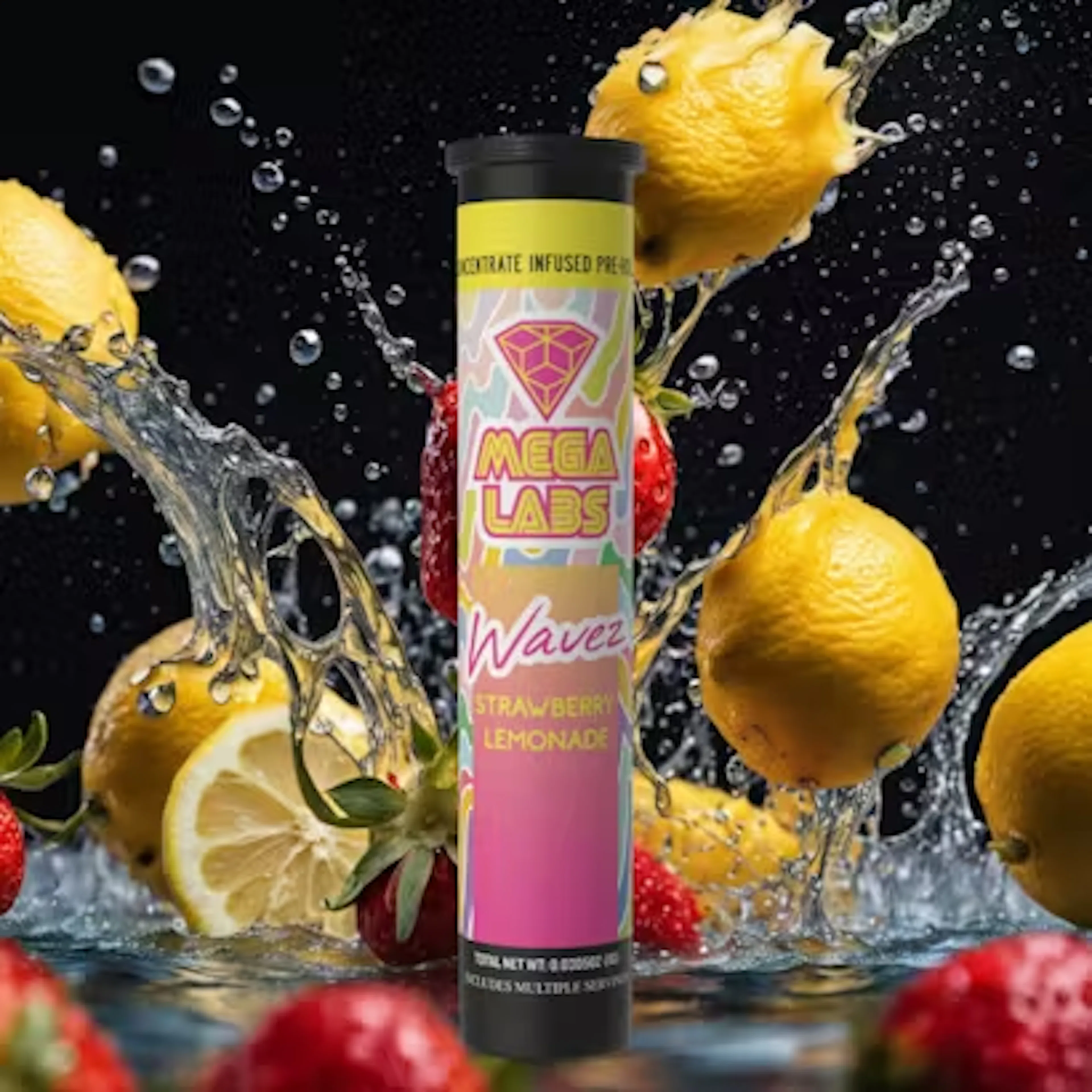 Strawberry Lemonade (S) | Wavez | 1g Infused Pre-Roll