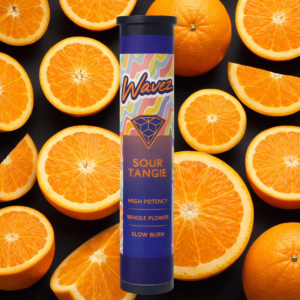 Sour Tangie (S) | Wavez | 1g Infused Pre-Roll