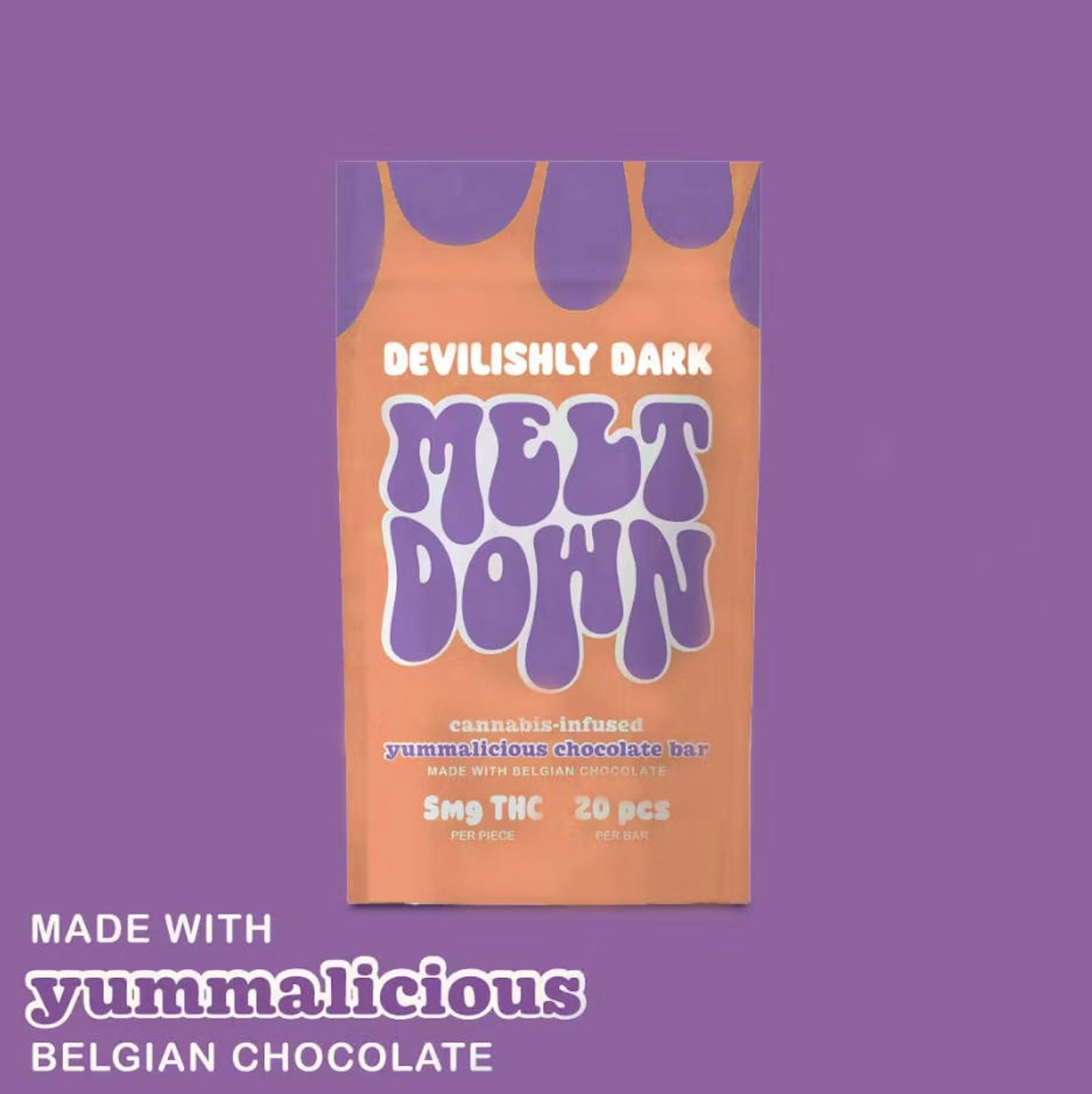Devilishly Dark | Meltdown | 100mg 20pk Chocolate