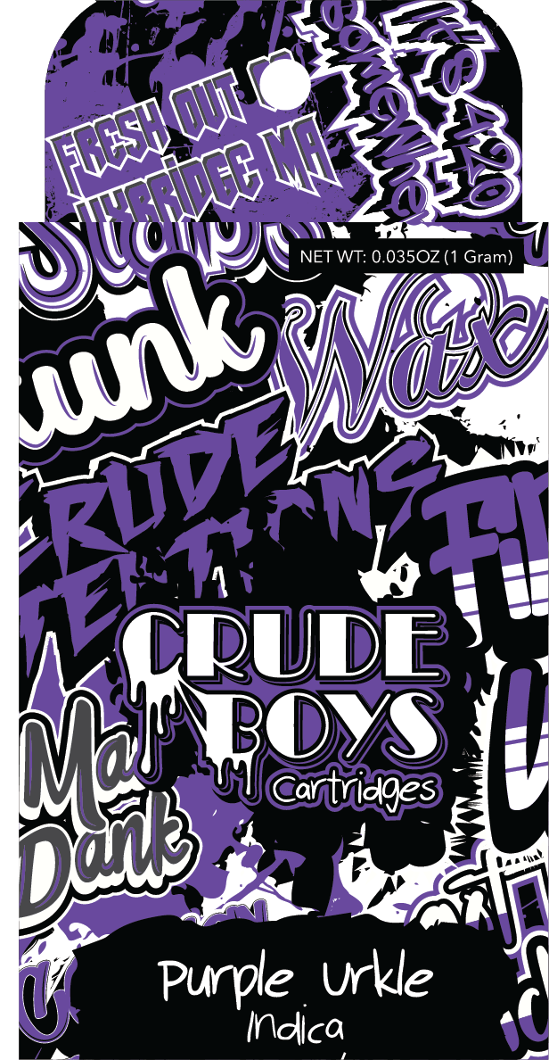 Purple Urkle (I) | Crude Boys | 1g 510 Cartridge