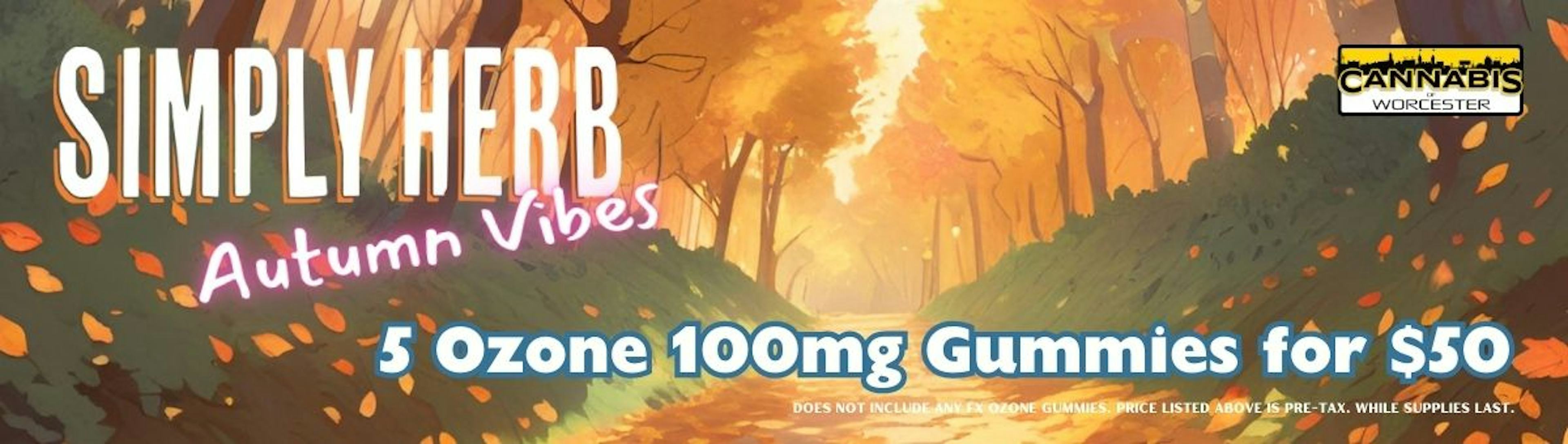 5 Ozone Gummies $50