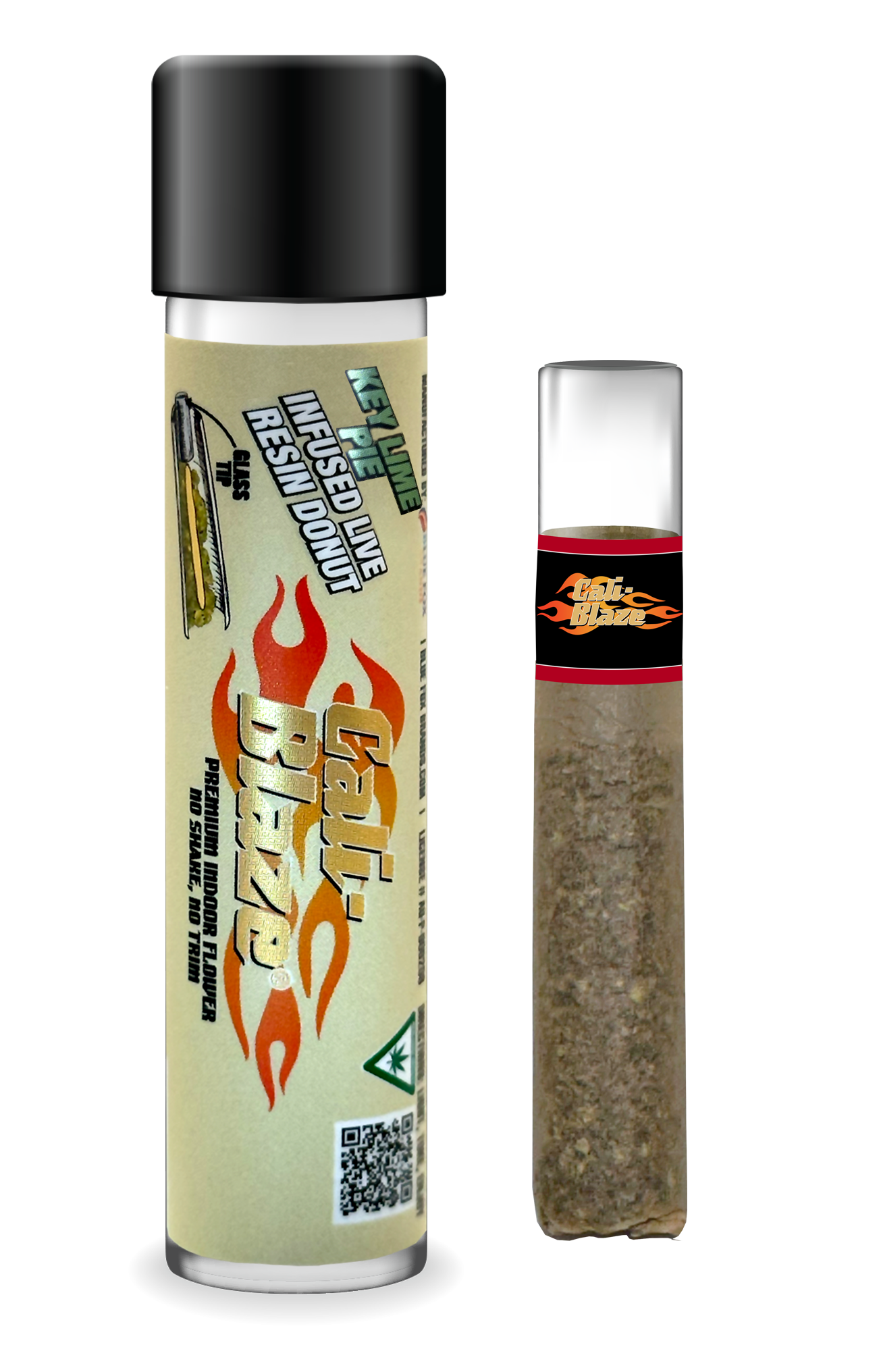 Key Lime Pie (S) | Cali-Blaze Donut | 1.2g Infused Pre-Roll