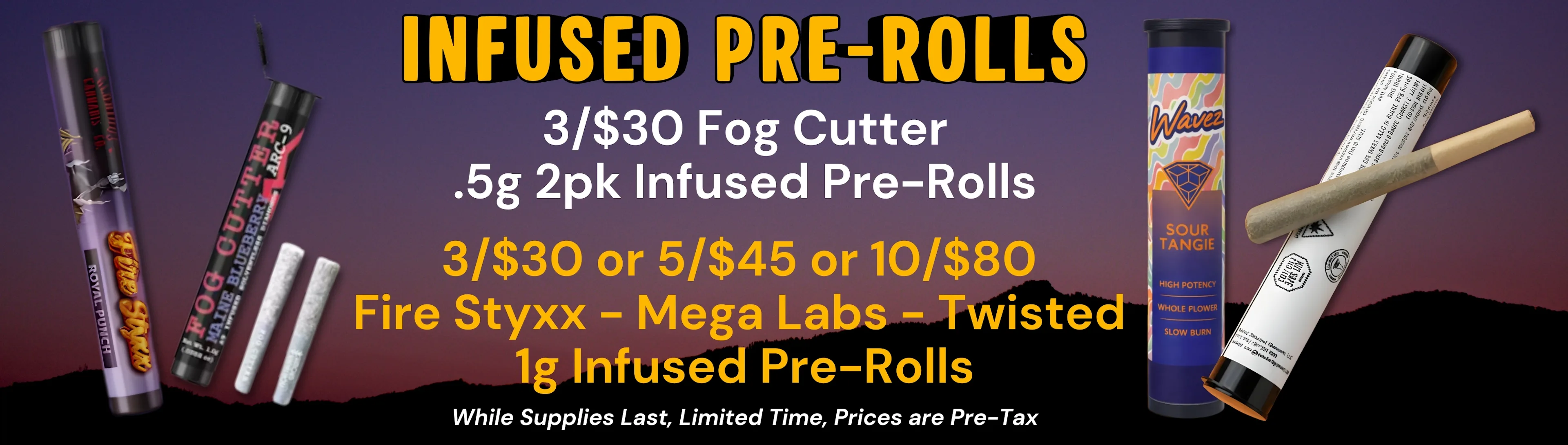 infused prerolls