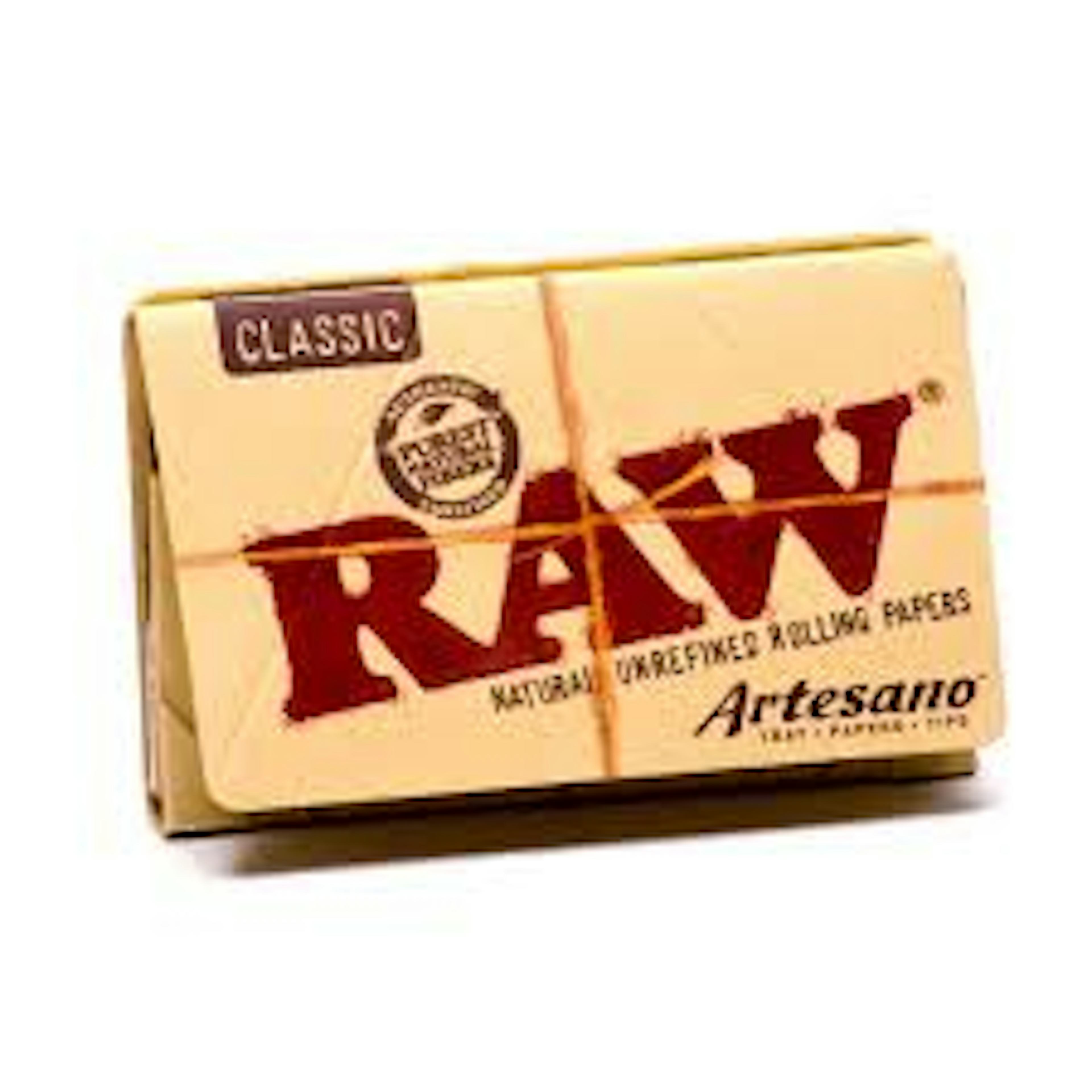 Raw Classic Artesano 1 1/4 Sized Papers W/ Tips