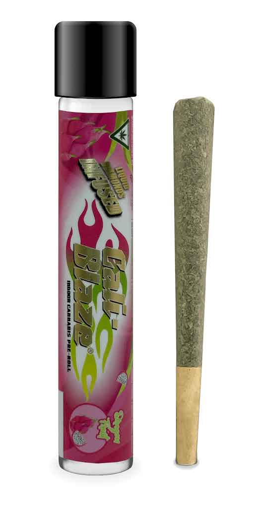 Dragon Fruit (S) | Cali-Blaze Liquid Diamonds | 1.2g Infused Pre-Roll
