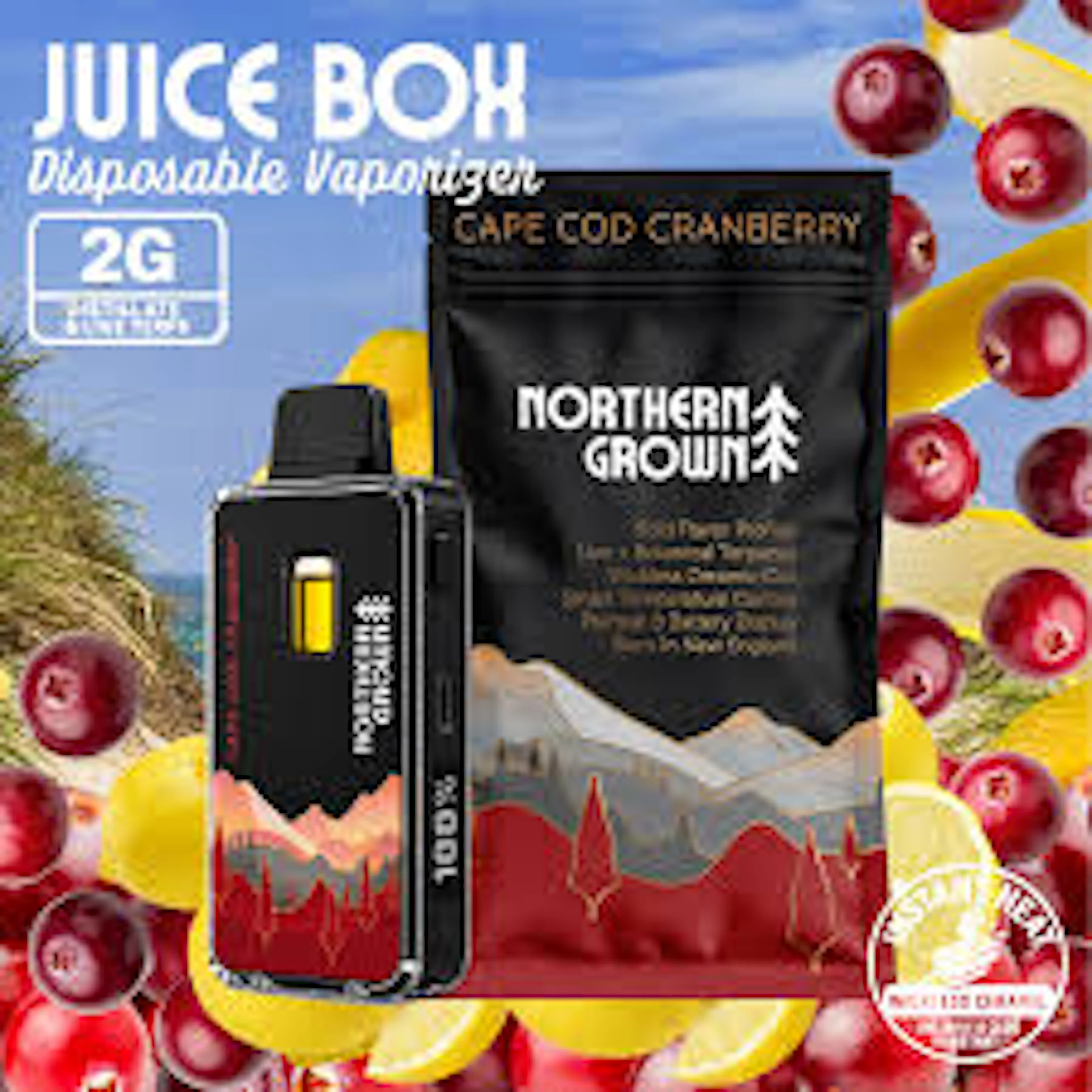 Cape Cod Cranberry (S) | Juice Box | 2g Disposable Cartridge