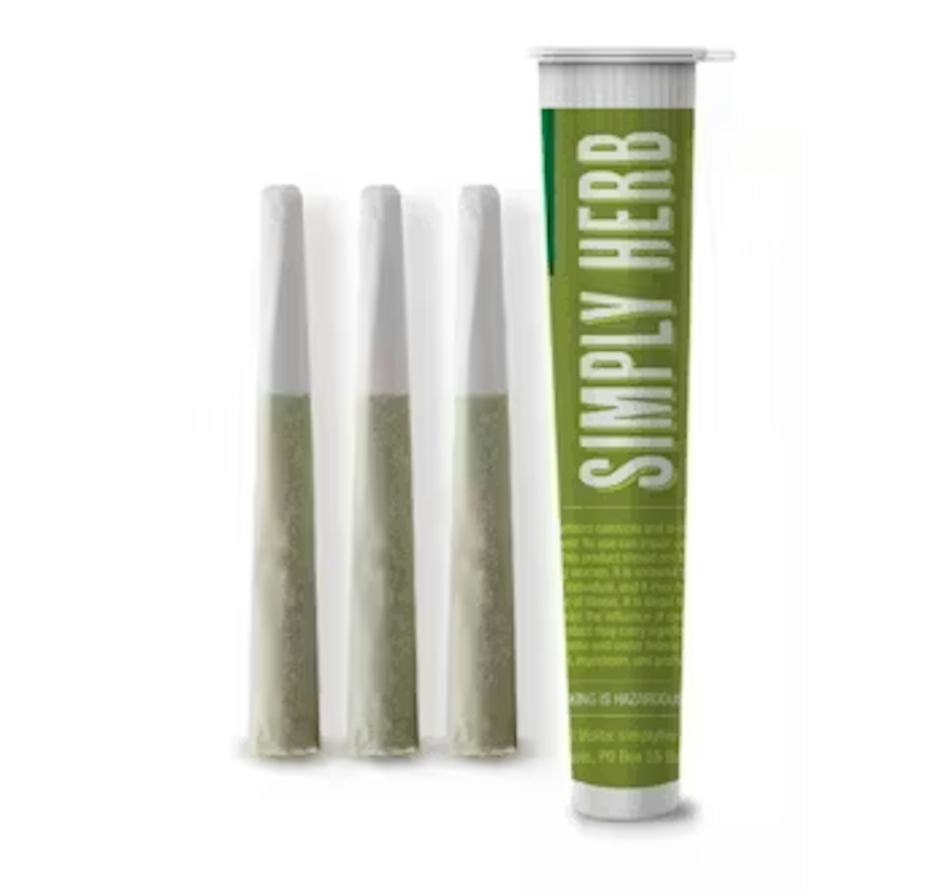 Robusta (H) | Simply Herb | 0.5g 3pk Pre Rolls