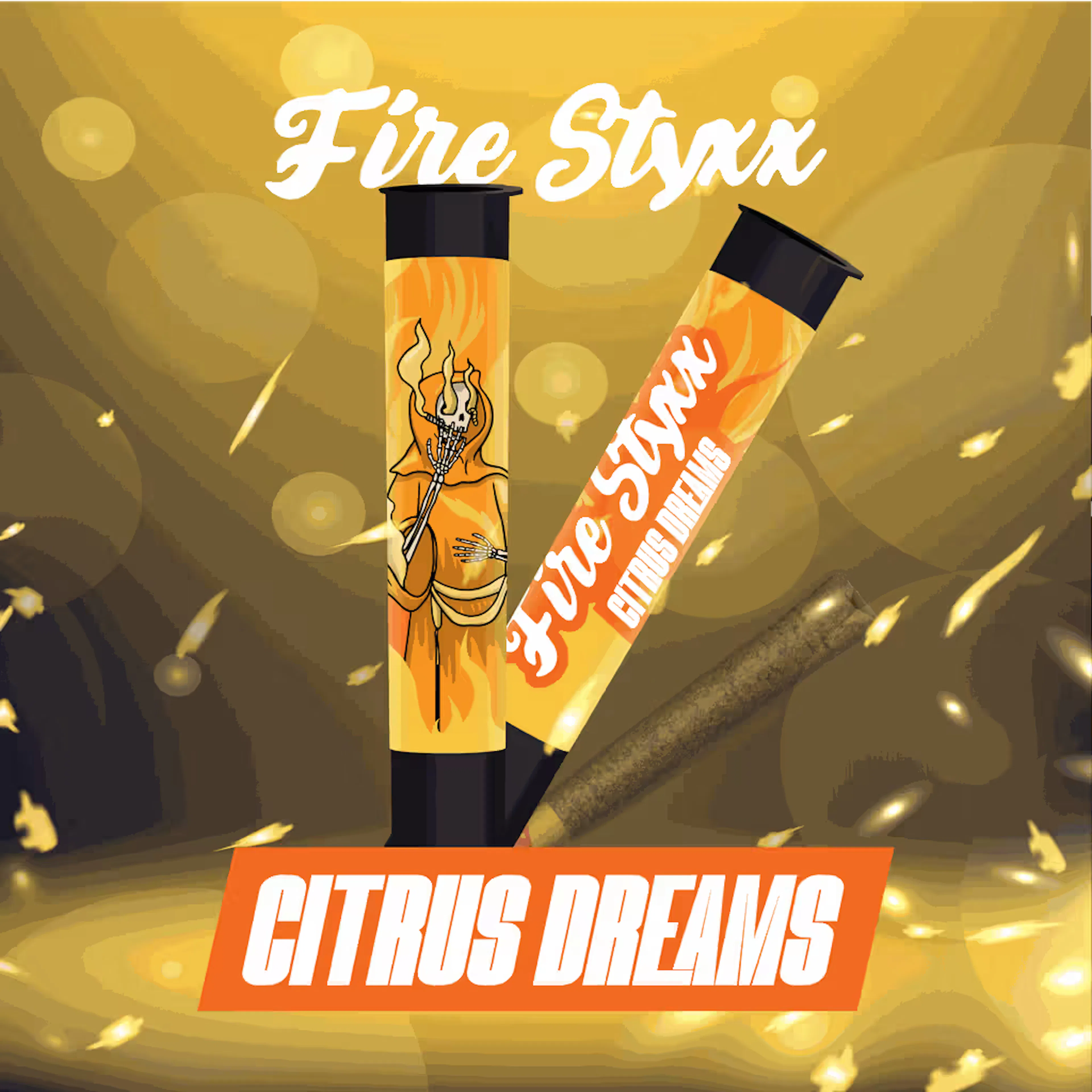 Citrus Dreams (H) | Fire Styxx | 1g Infused Pre-Roll