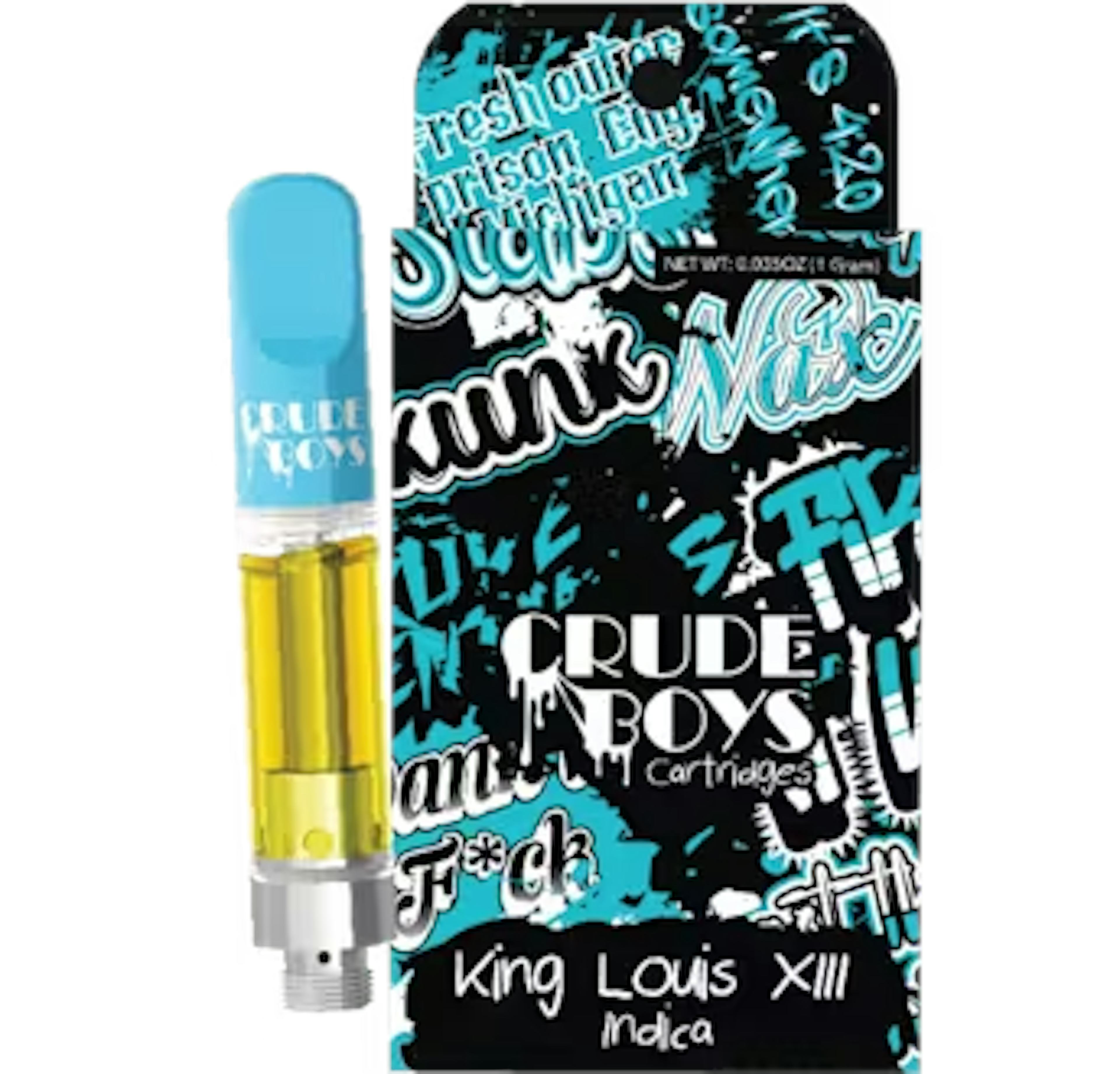 King Louis XIII (I) | Crude Boys | 1g 510 Cartridge
