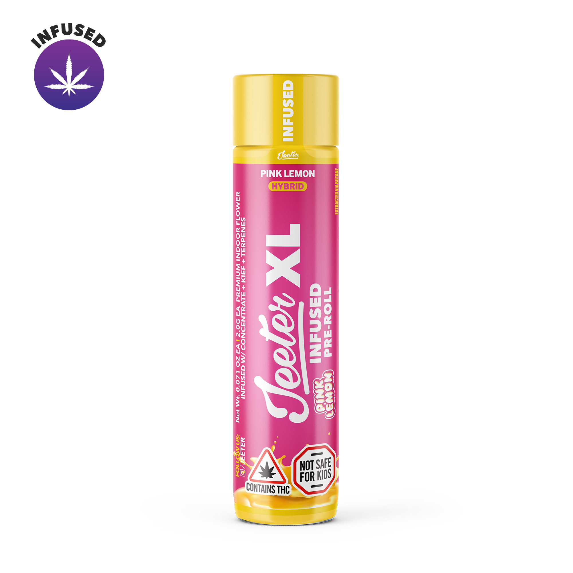 Pink Lemon (H) | Jeeter XL | 2g Infused Pre-Roll