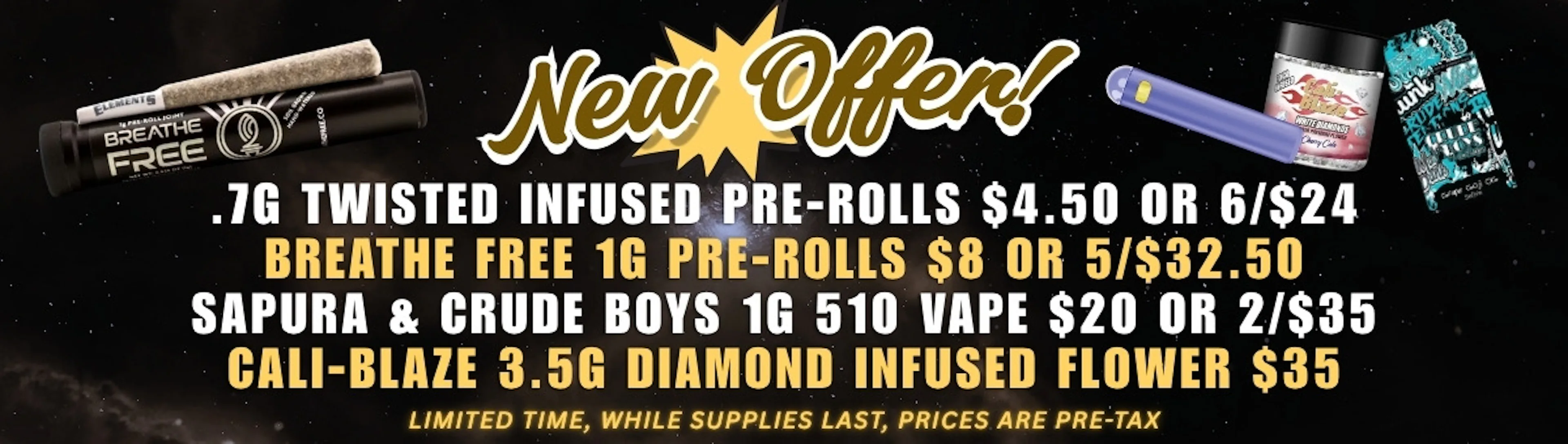 NEW OFFERS