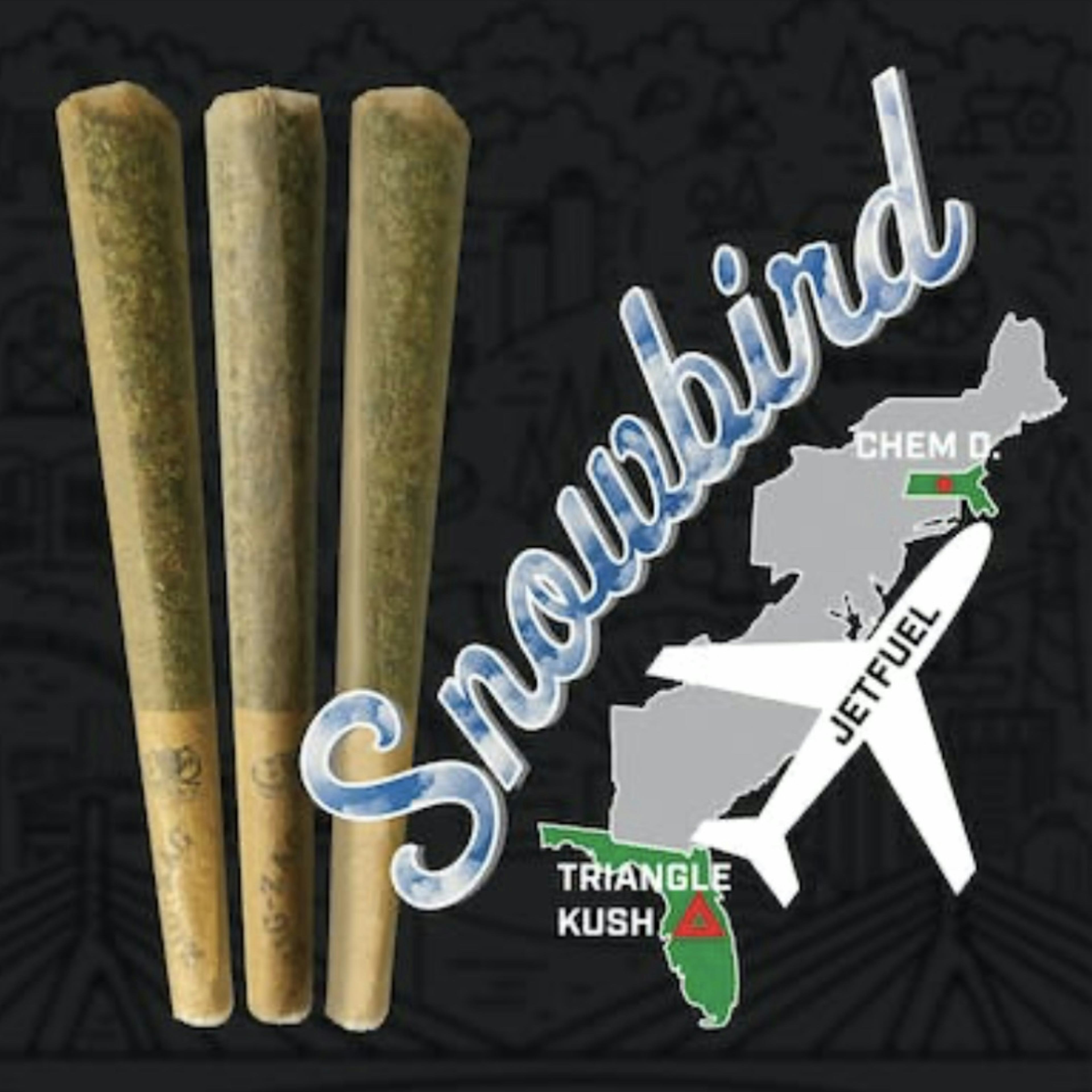 Snowbird (I) | Nimbus |1.5g 3pk Pre Rolls