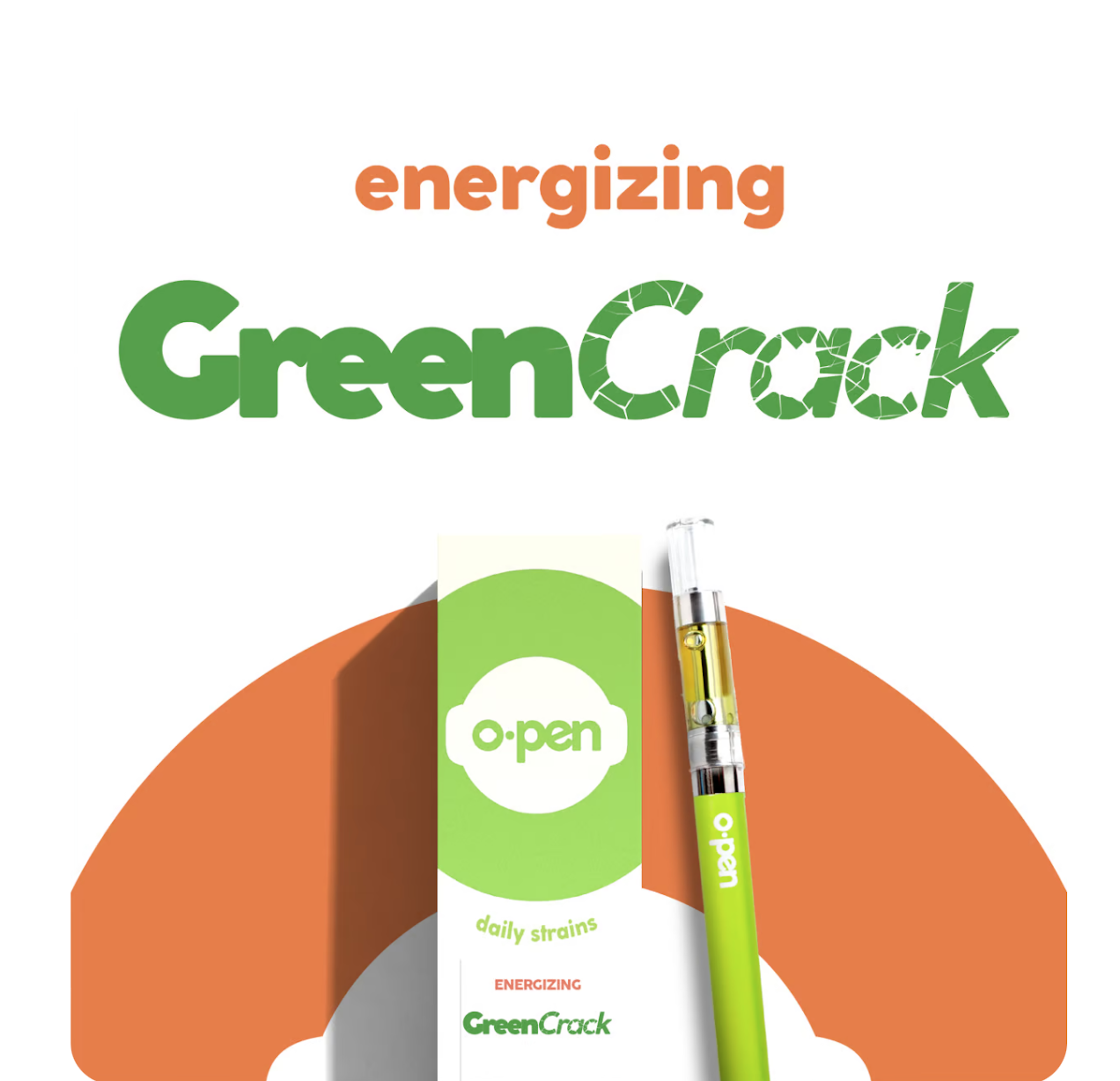 Green Crack Cartridge (H) | O-Pen | 510 Cartridge - 1g